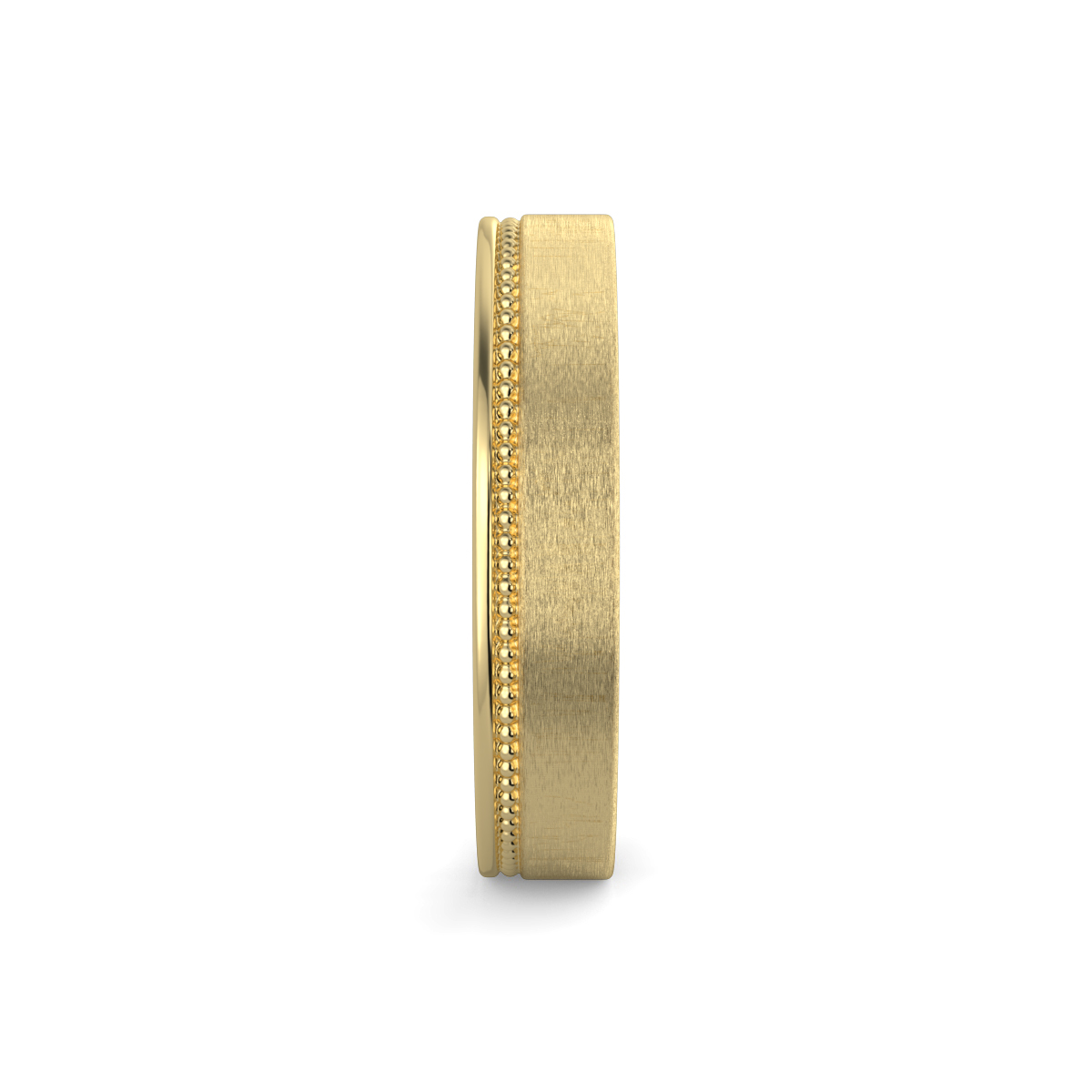 Flat Court Plain Wedding Band