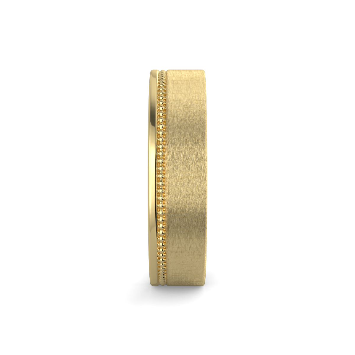 Flat Court Plain Wedding Band