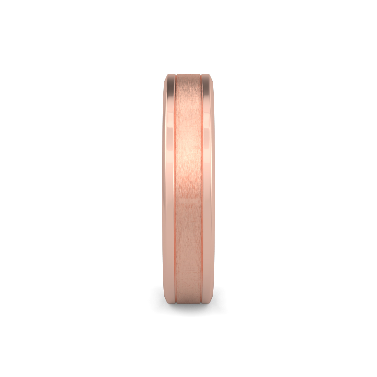 Flat Court Plain Wedding Band