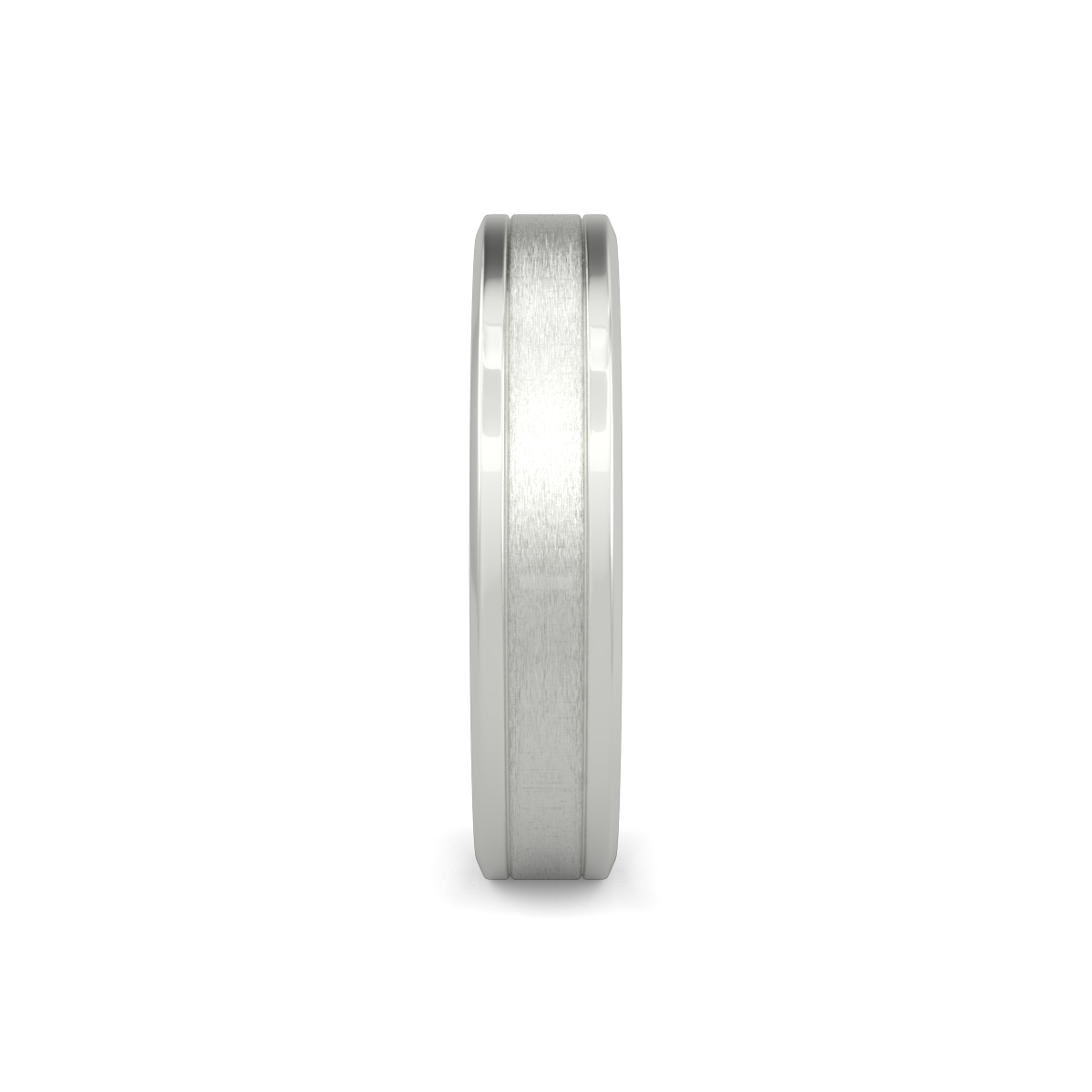 Flat Court Plain Wedding Band