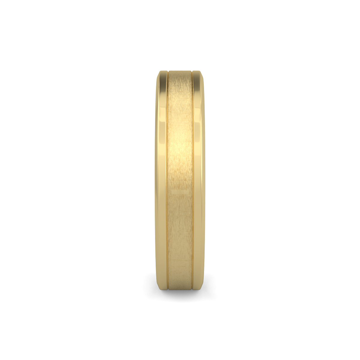 Flat Court Plain Wedding Band
