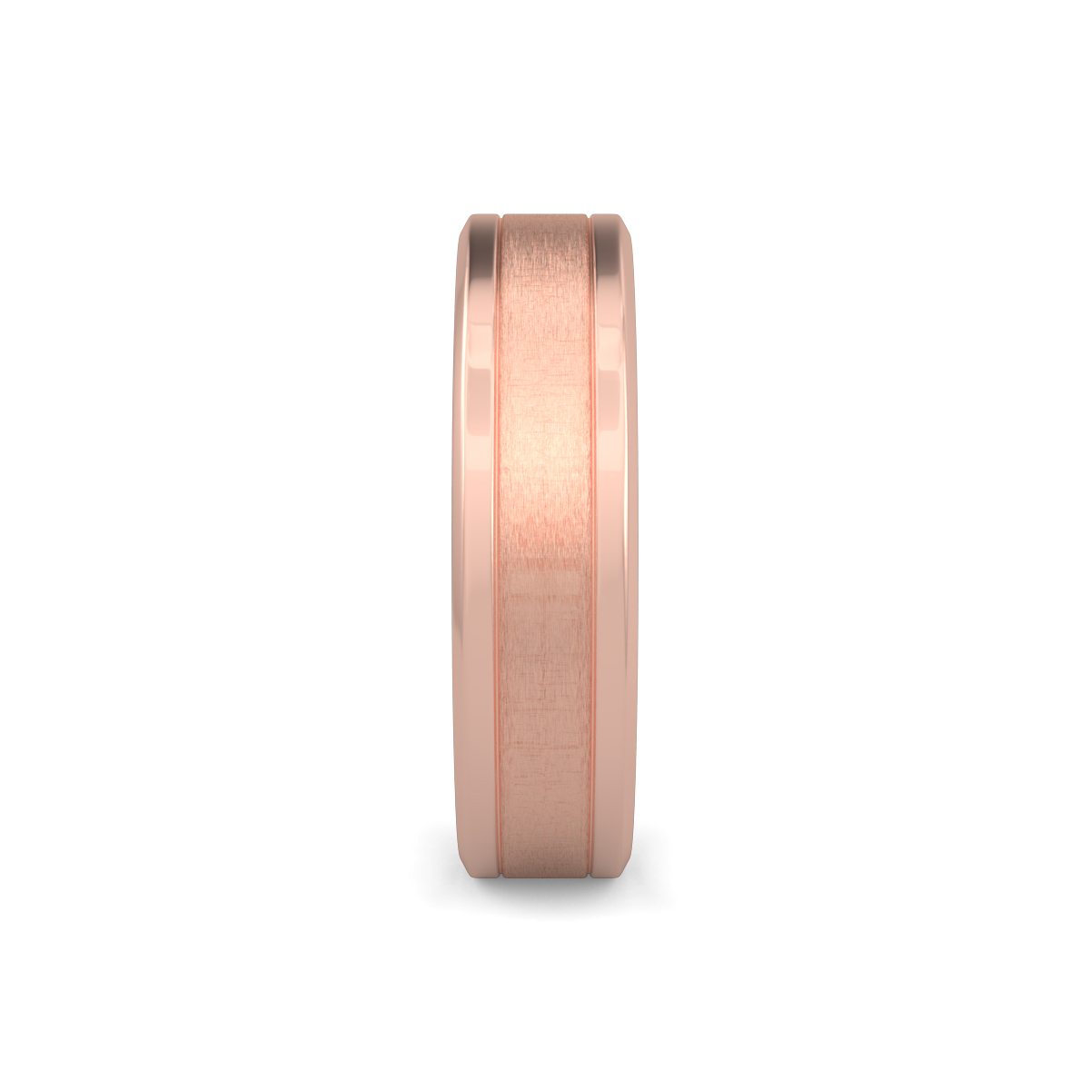 Flat Court Plain Wedding Band