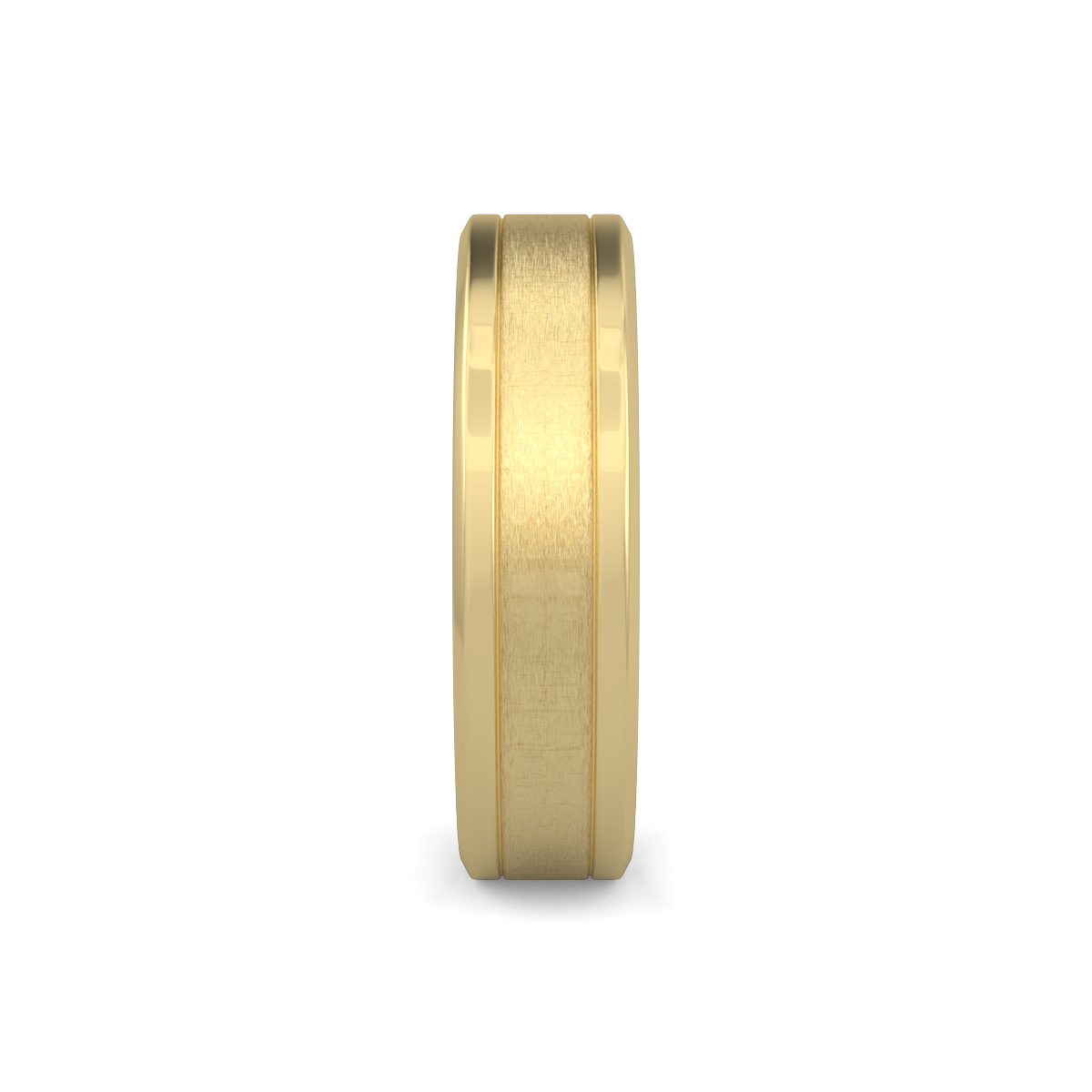 Flat Court Plain Wedding Band
