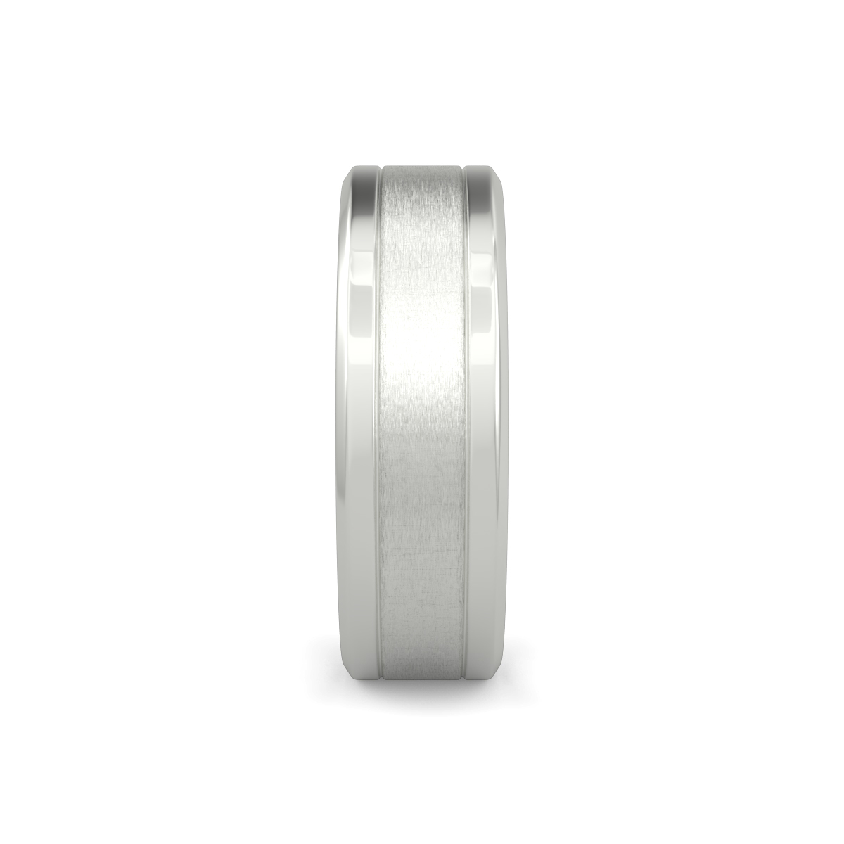 Flat Court Plain Wedding Band