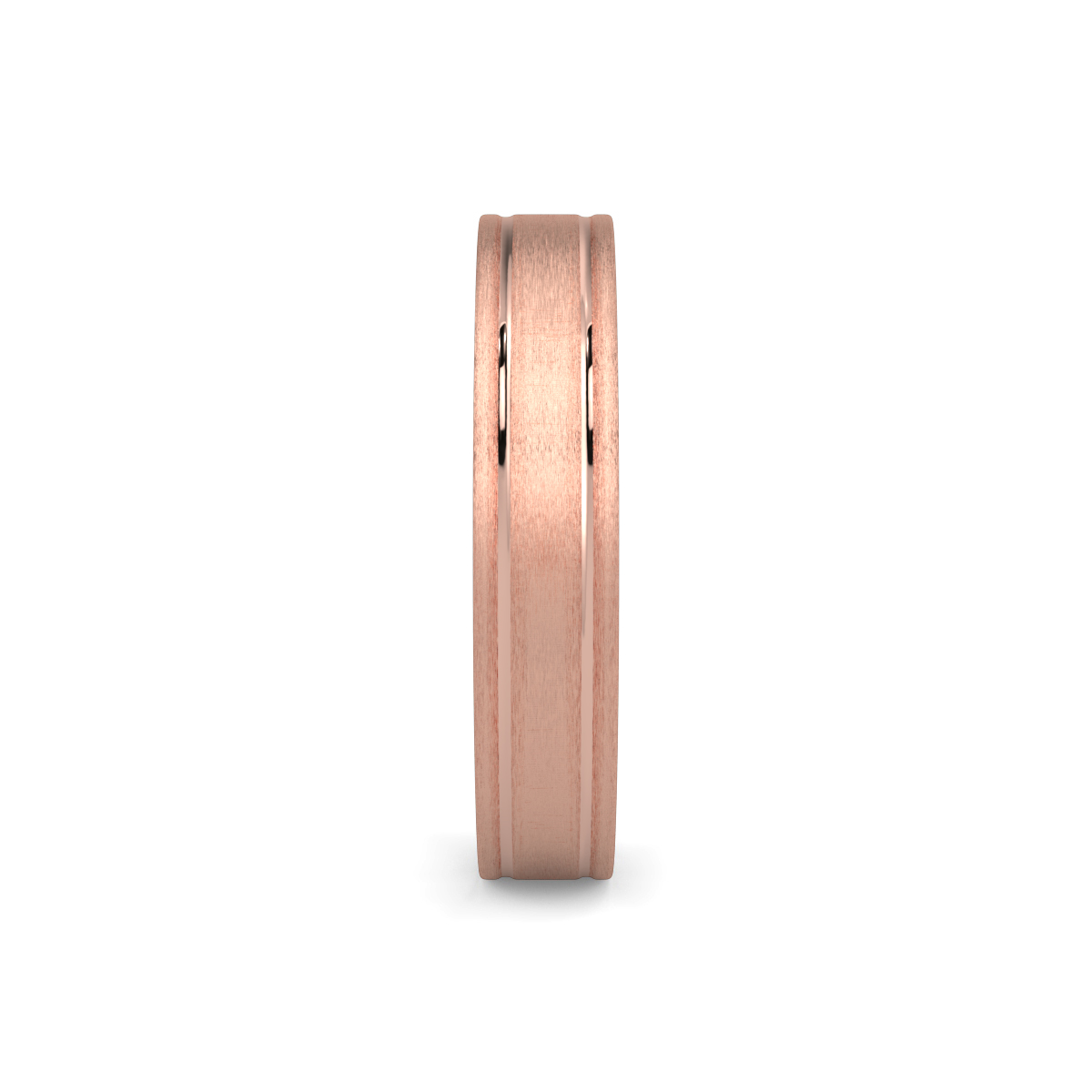Flat Court Plain Wedding Band