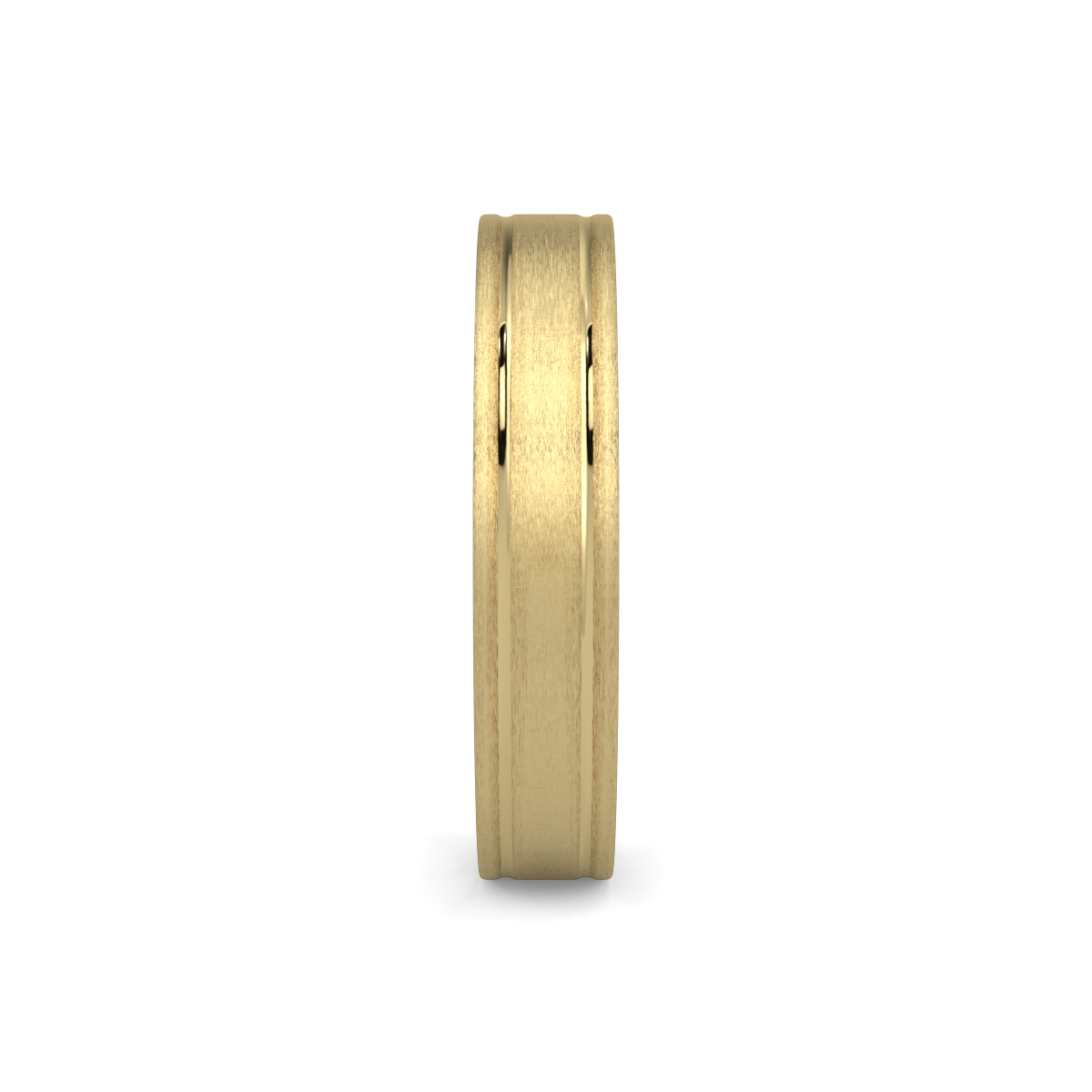 Flat Court Plain Wedding Band