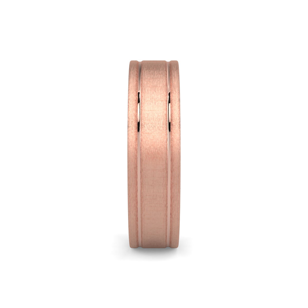 Flat Court Plain Wedding Band