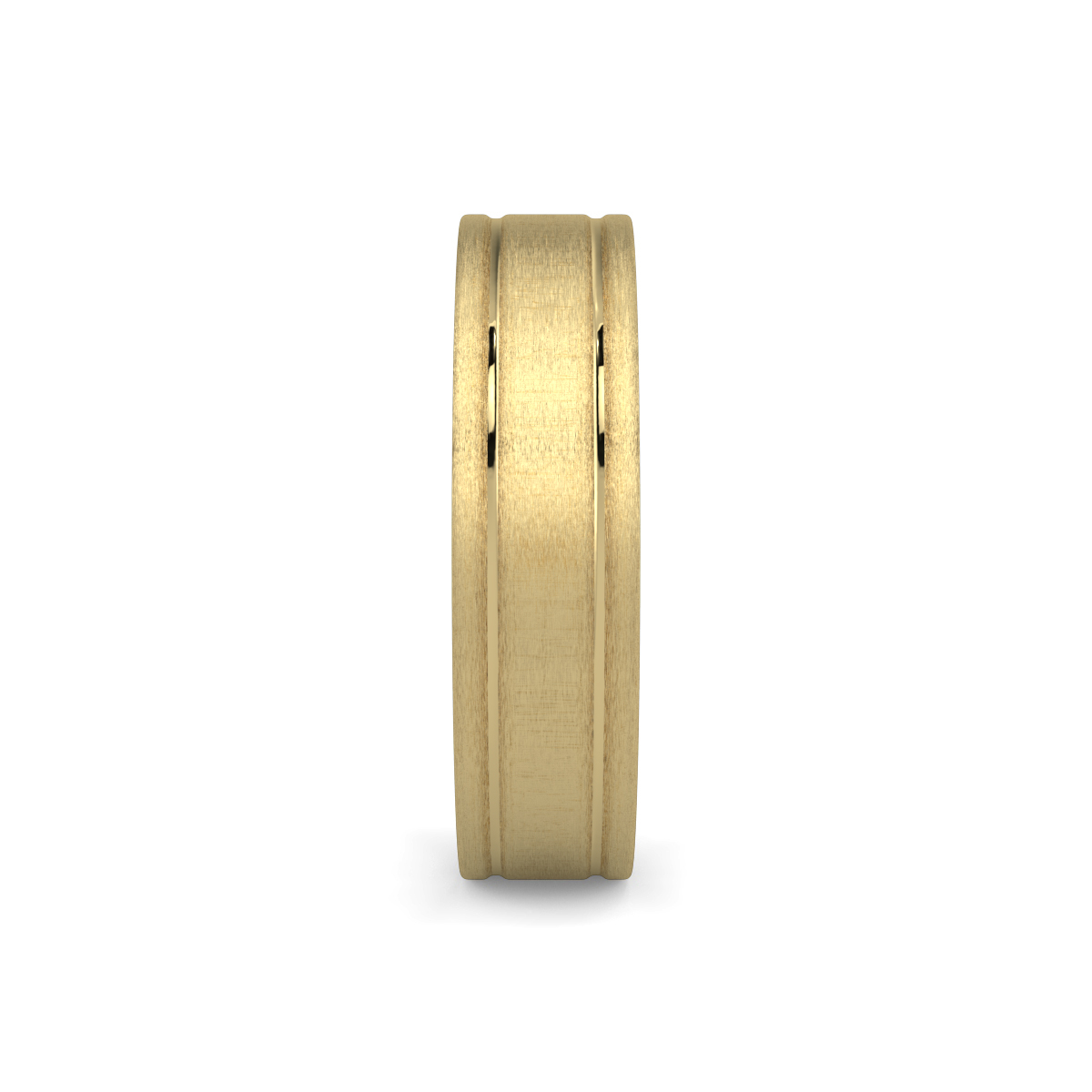 Flat Court Plain Wedding Band