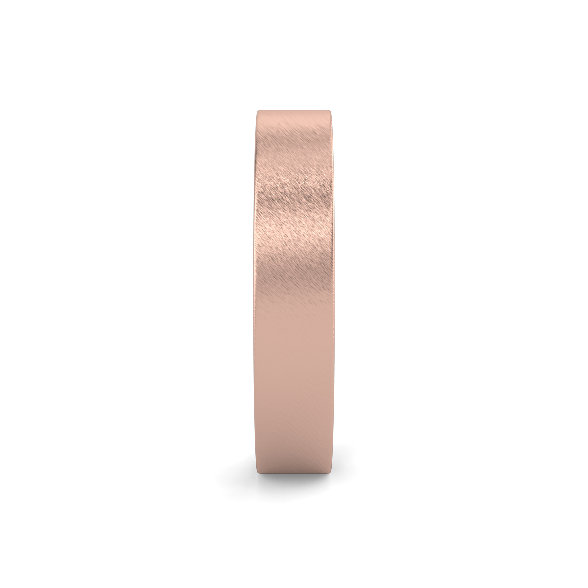 Flat Court Plain Wedding Band
