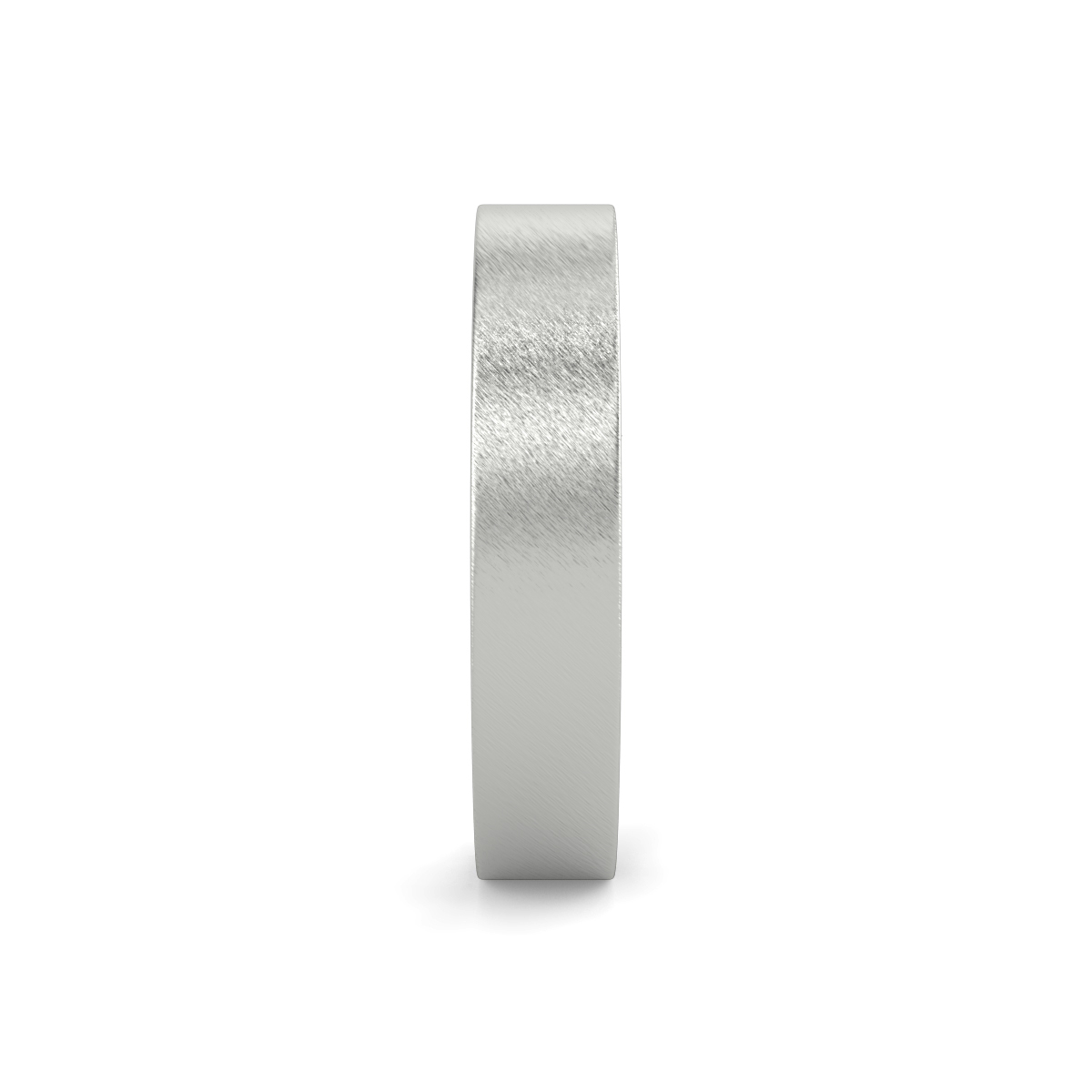 Flat Court Plain Wedding Band