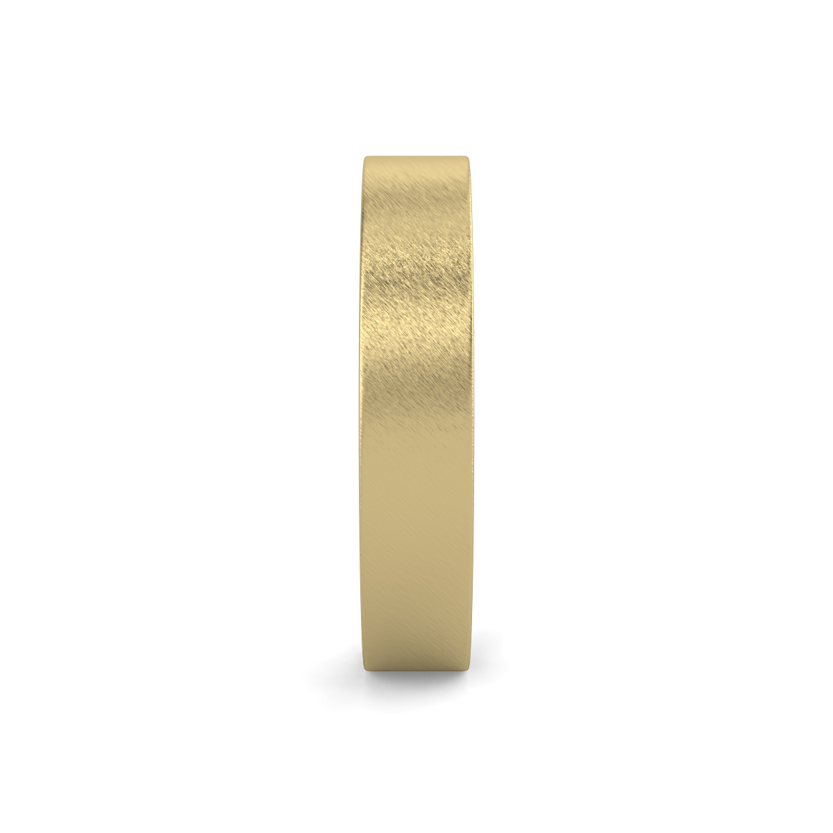 Flat Court Plain Wedding Band