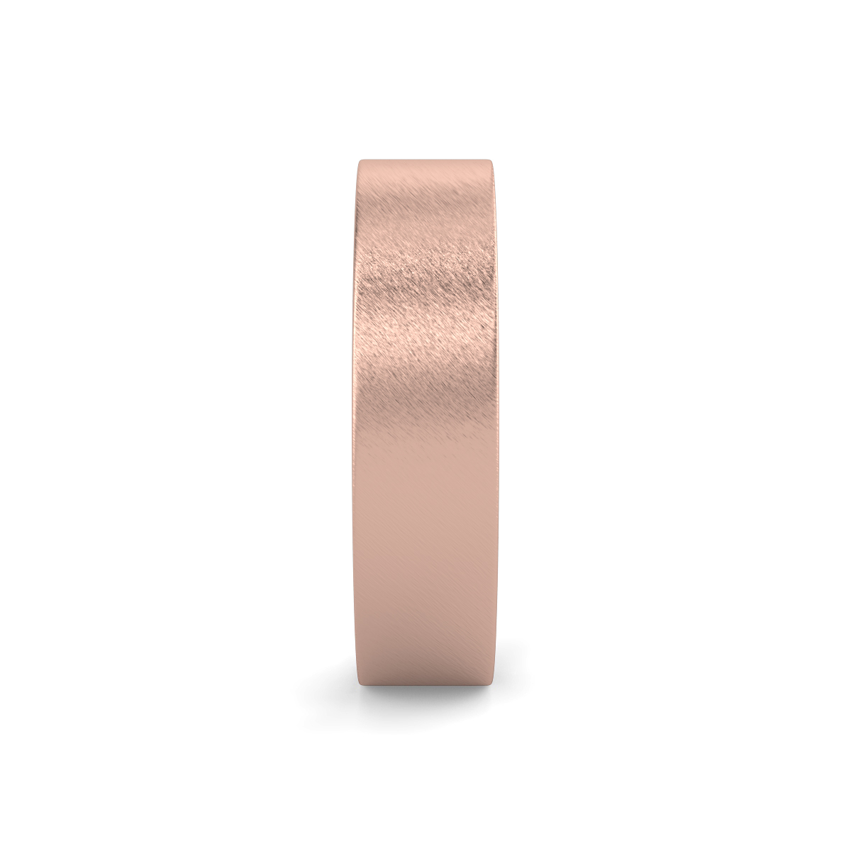 Flat Court Plain Wedding Band