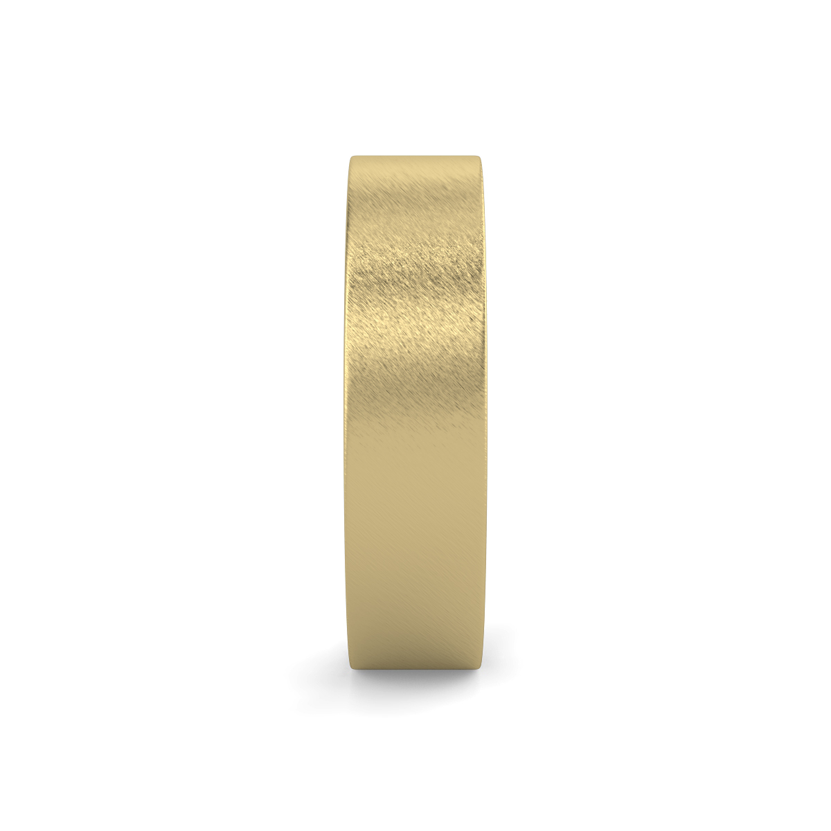 Flat Court Plain Wedding Band
