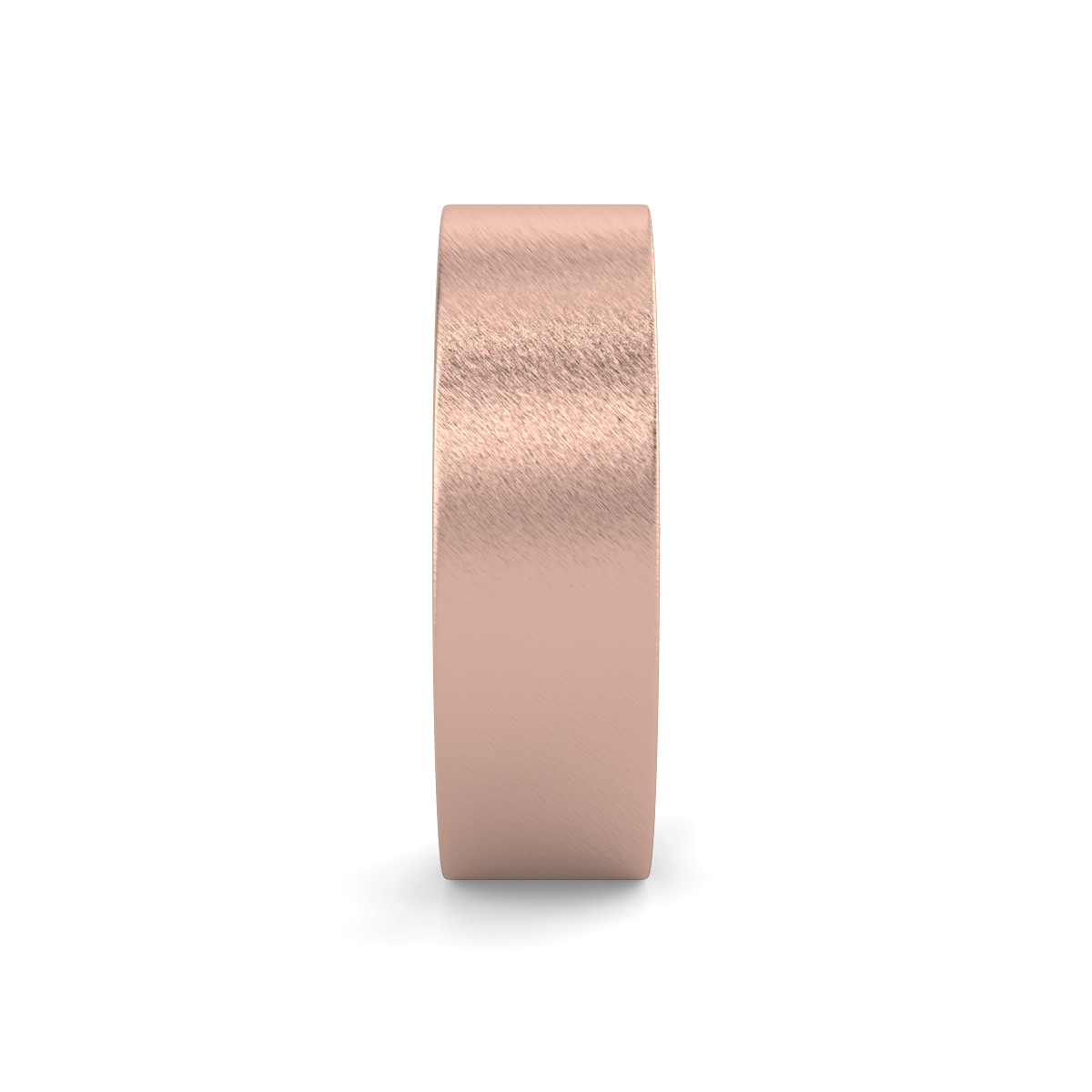Flat Court Plain Wedding Band