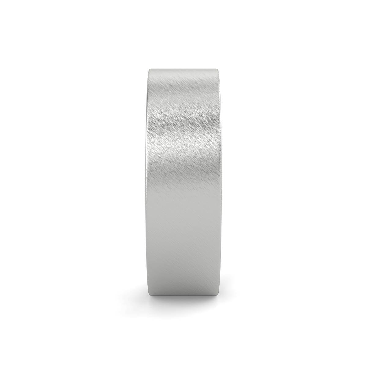 Flat Court Plain Wedding Band