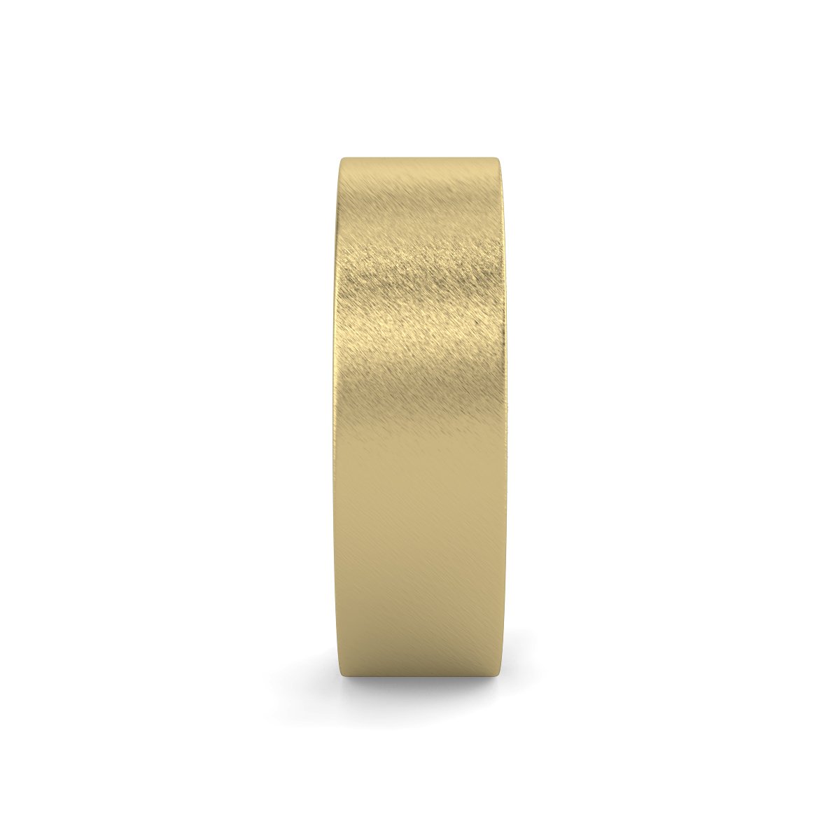 Flat Court Plain Wedding Band