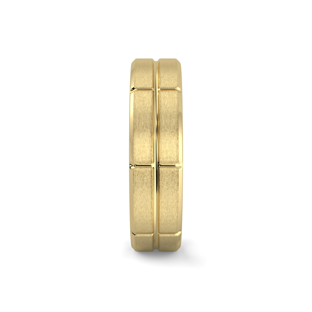 Flat Court Plain Wedding Band