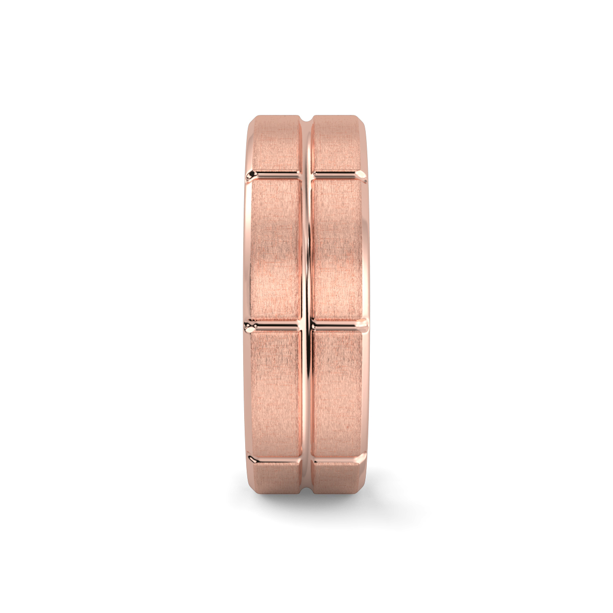 Flat Court Plain Wedding Band