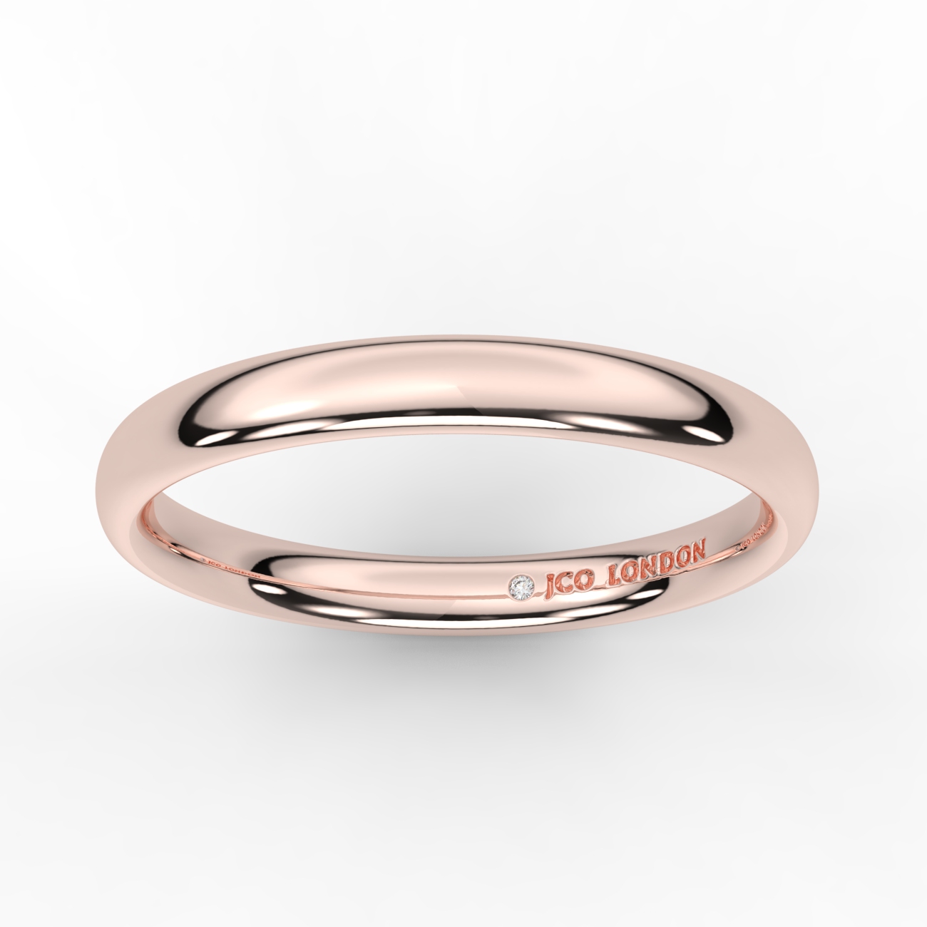 Court Plain Wedding Band