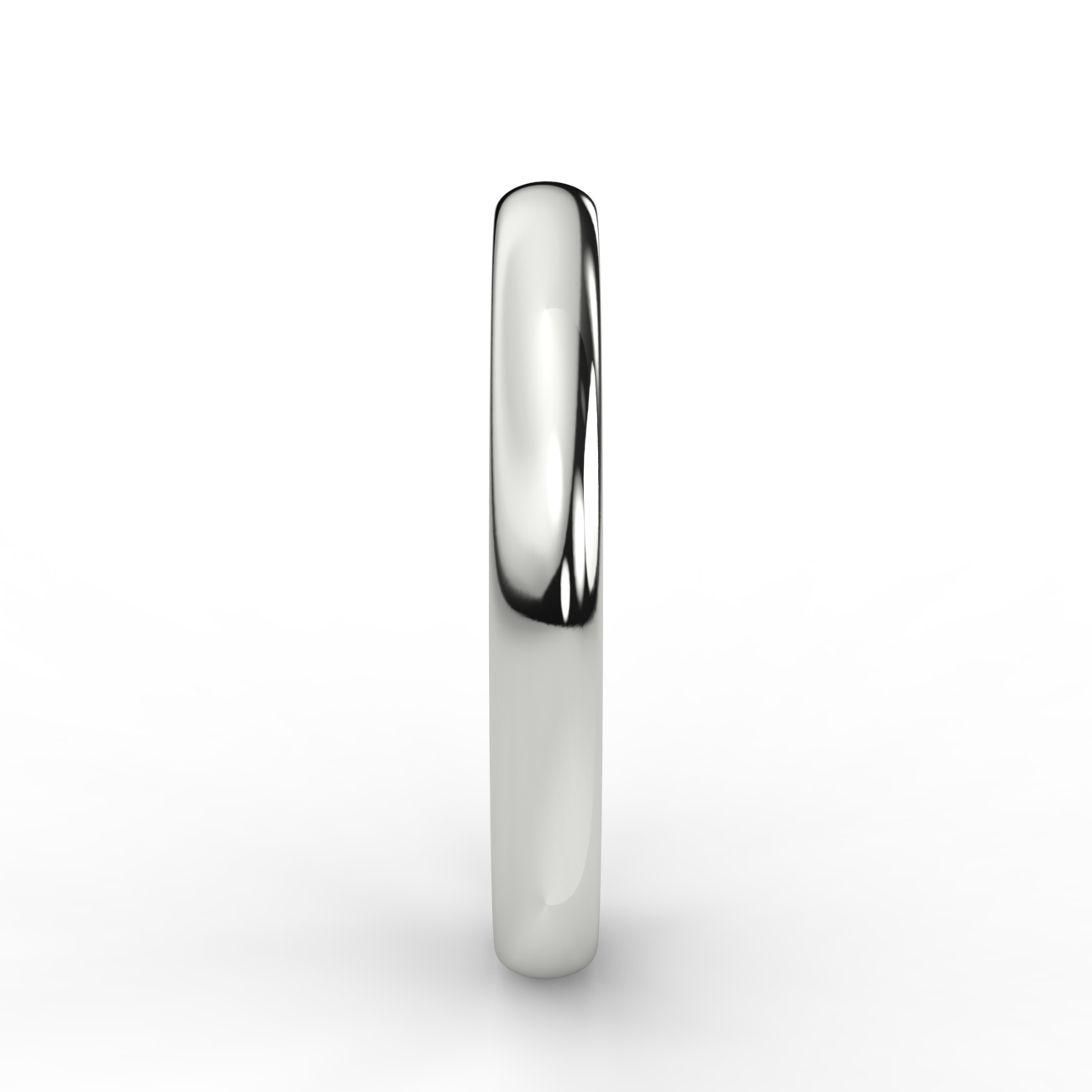 Court Plain Wedding Band