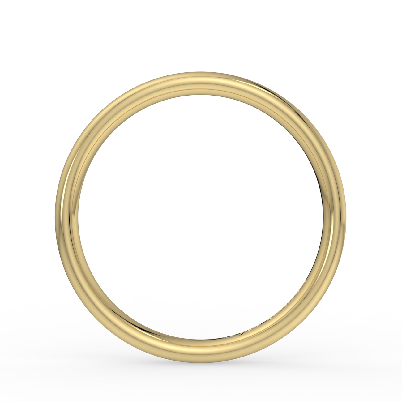 Court Plain Wedding Band