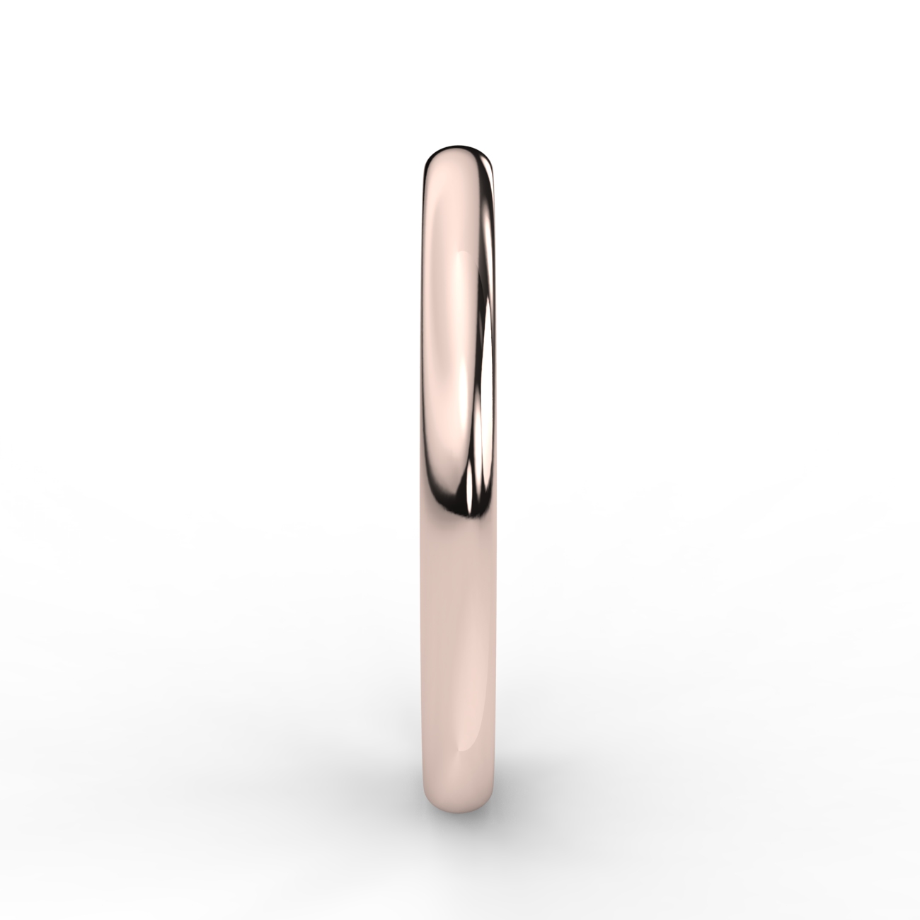 Court Plain Wedding Band