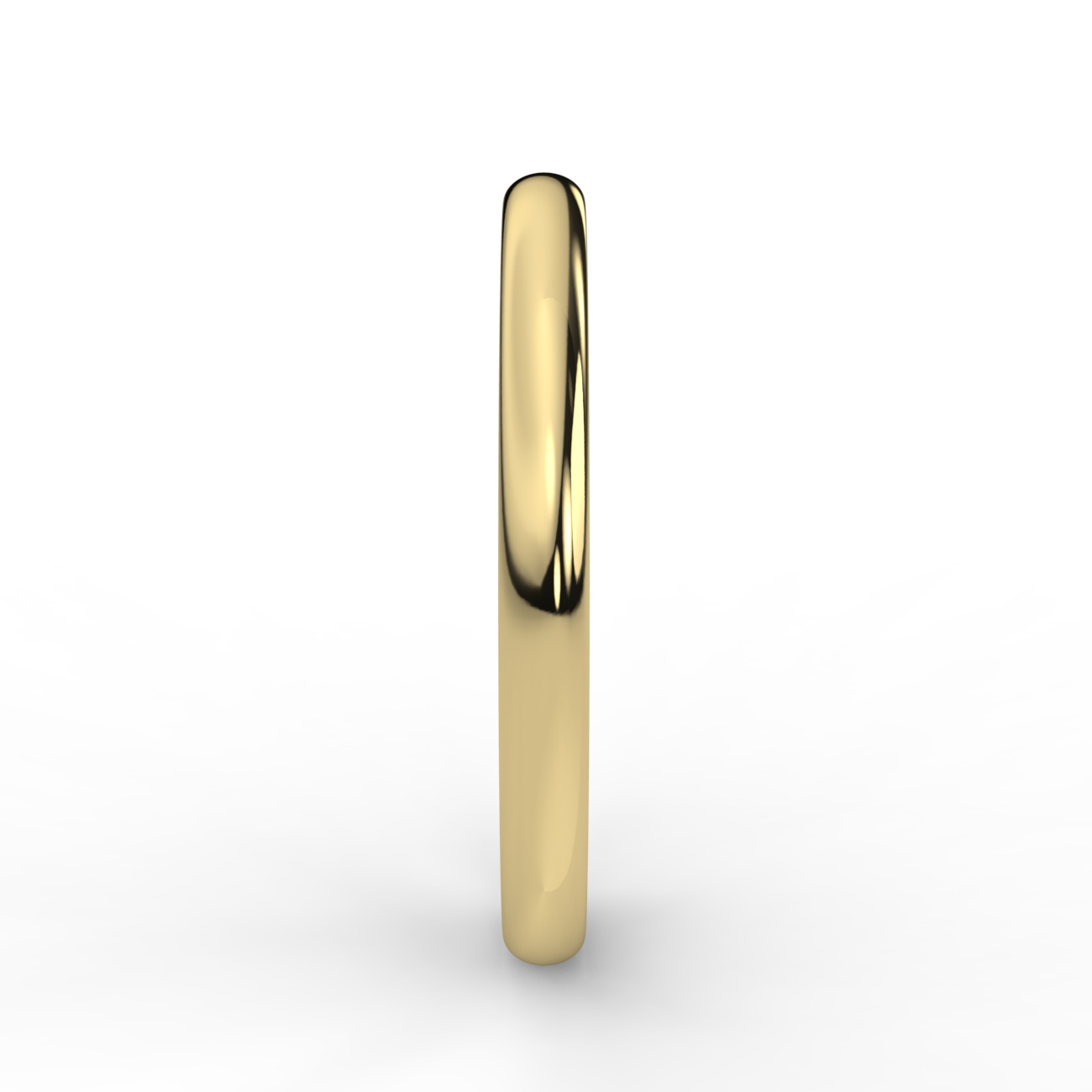 Court Plain Wedding Band