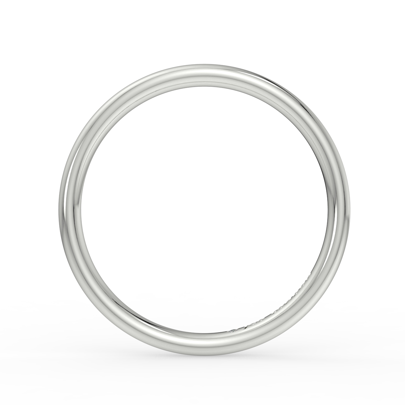 Court Plain Wedding Band