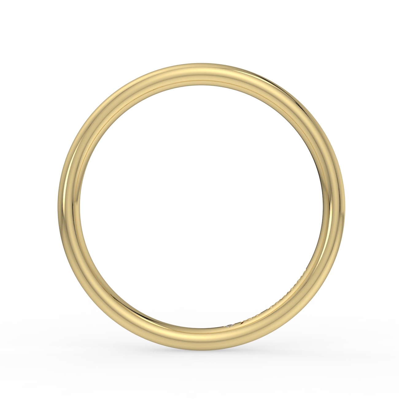 Court Plain Wedding Band