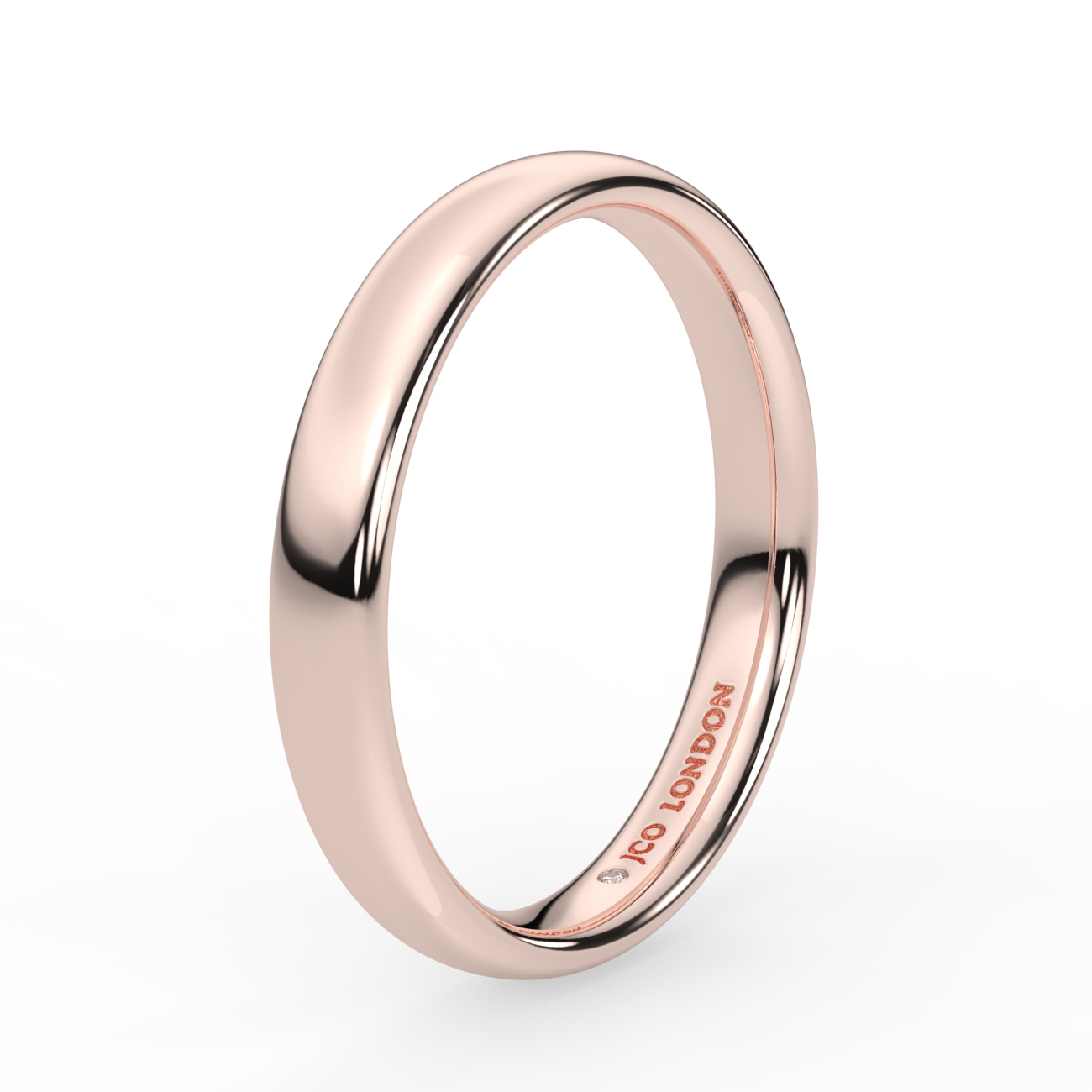 Court Plain Wedding Band