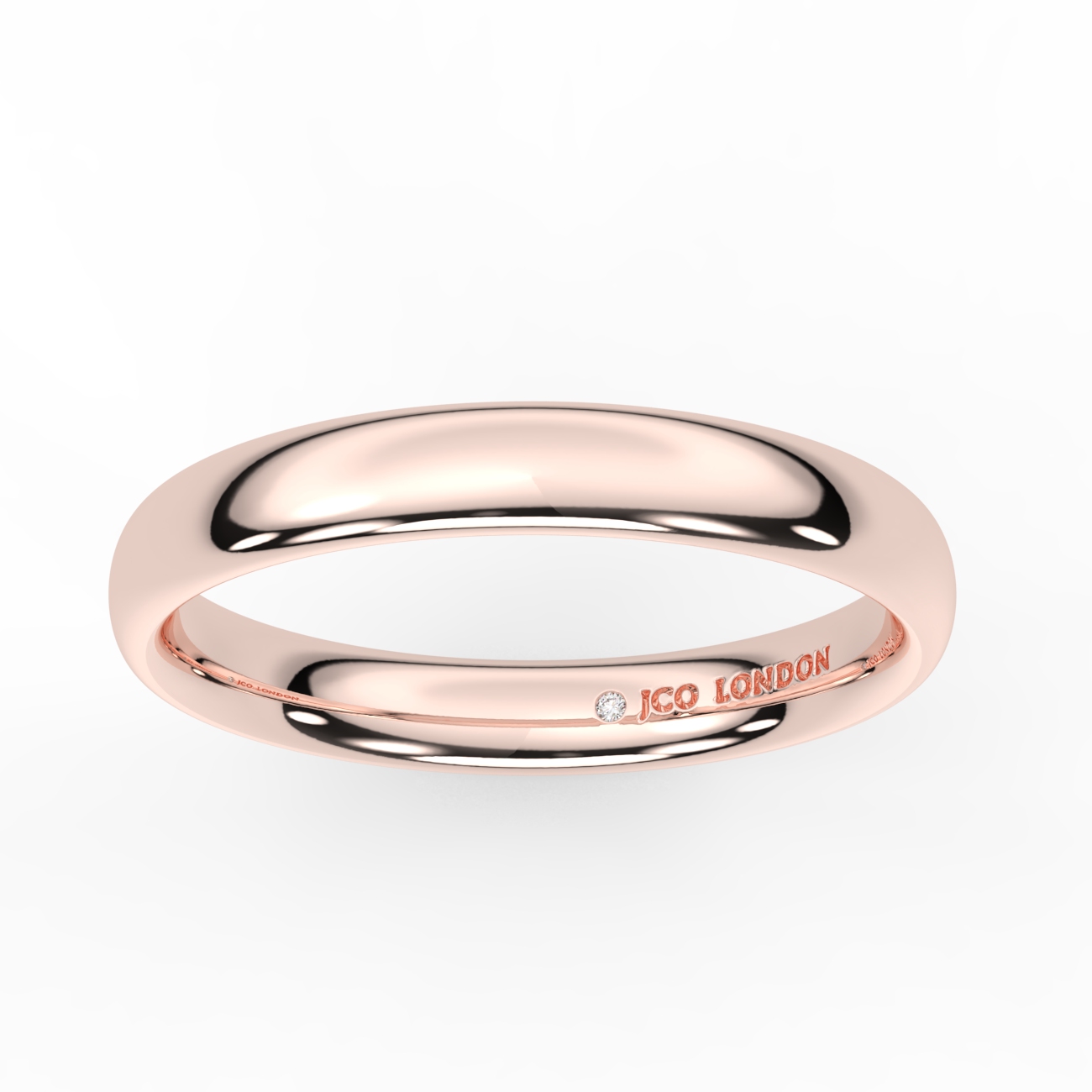 Court Plain Wedding Band