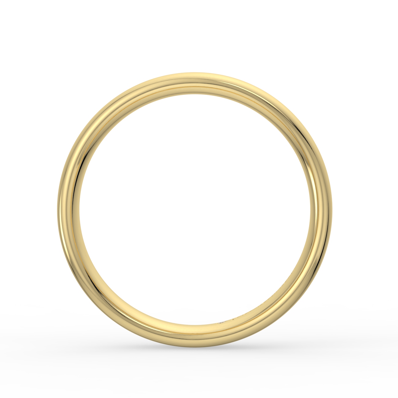 Court Plain Wedding Band