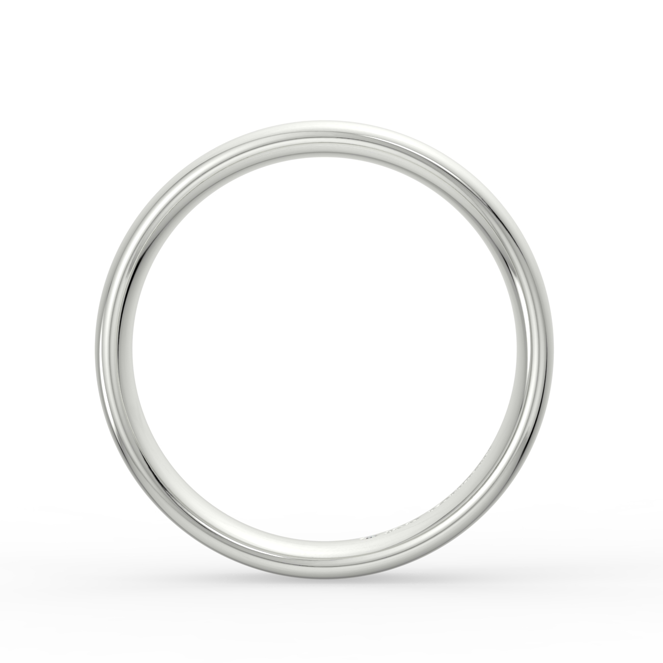 Court Plain Wedding Band