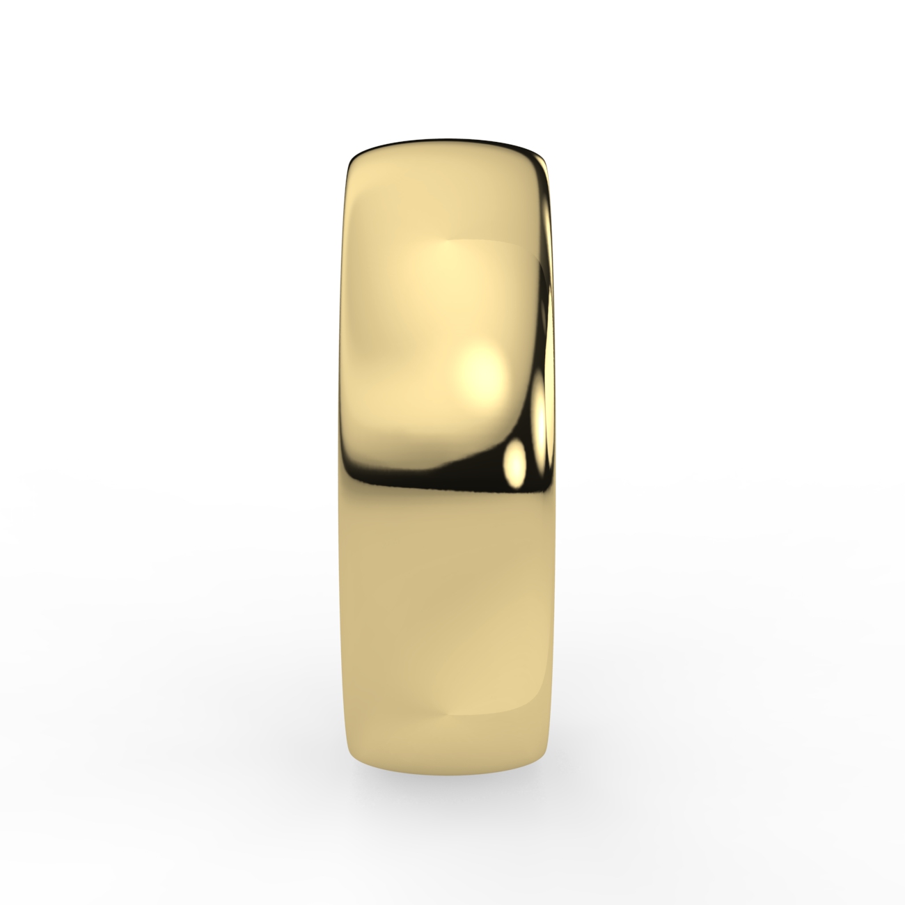 Court Plain Wedding Band