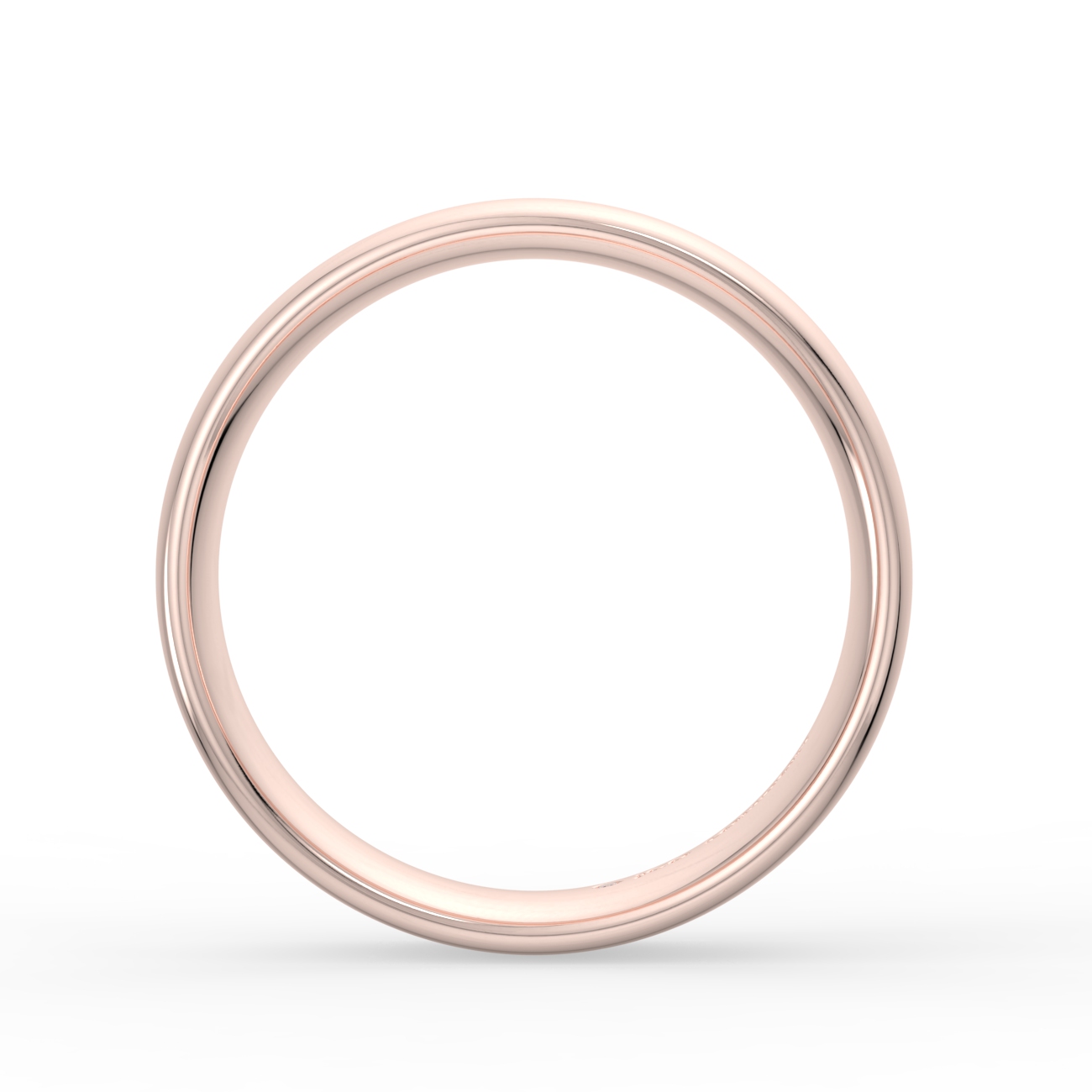 Court Plain Wedding Band