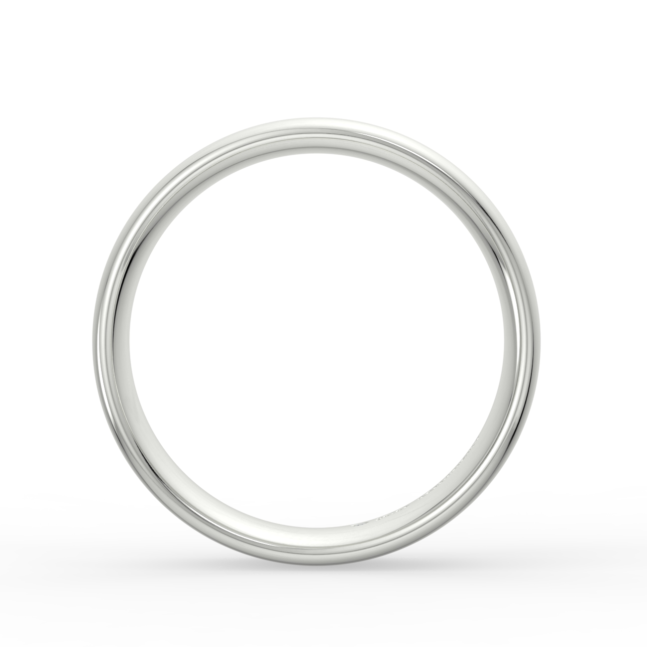 Court Plain Wedding Band