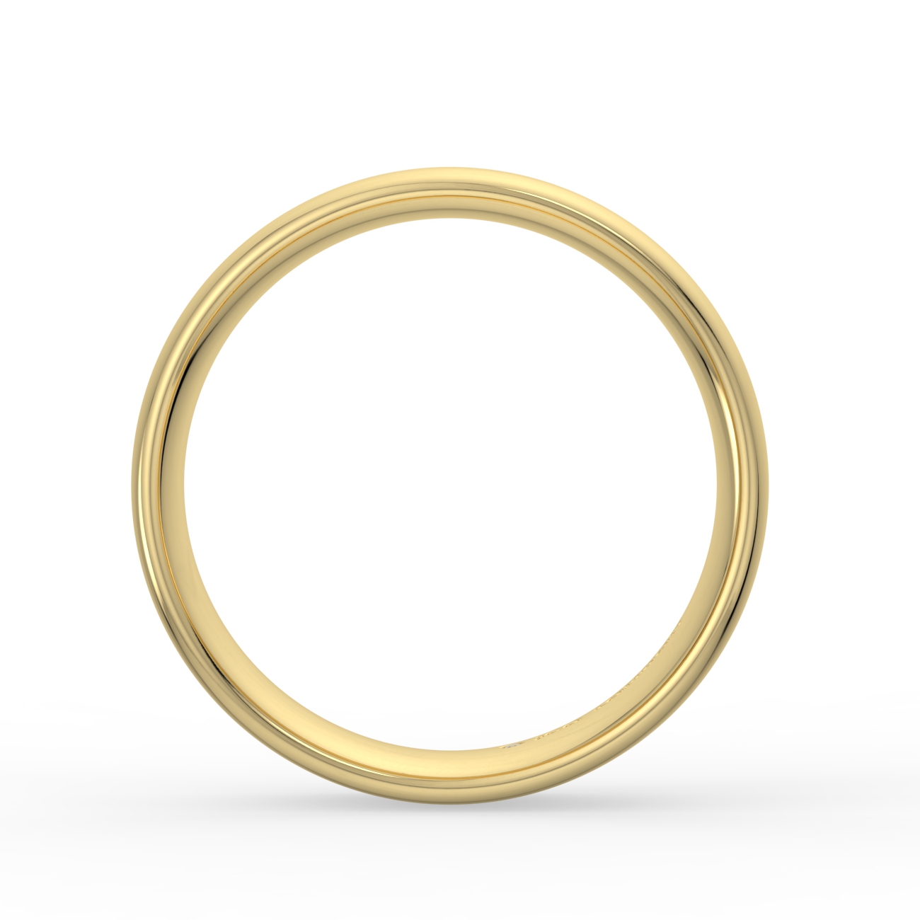 Court Plain Wedding Band