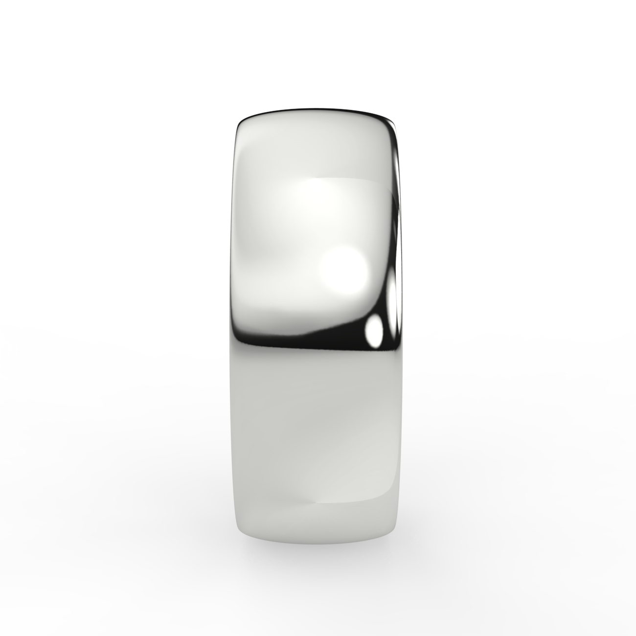Court Plain Wedding Band