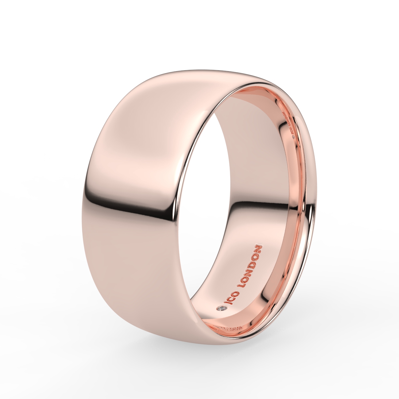 Court Plain Wedding Band