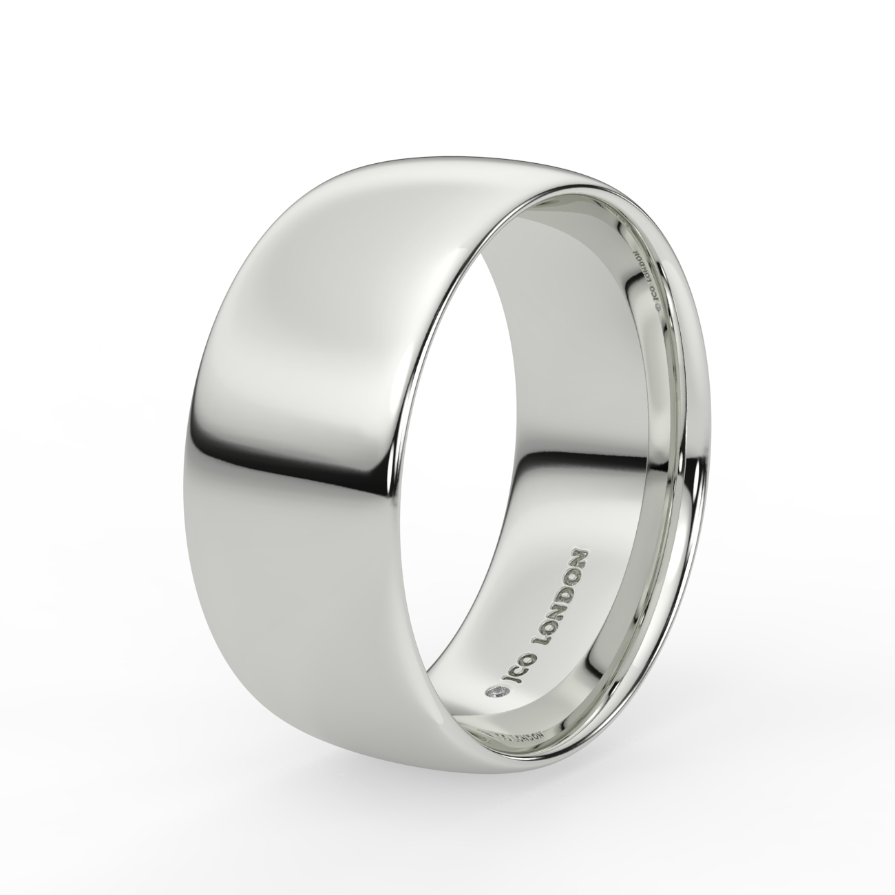 Court Plain Wedding Band