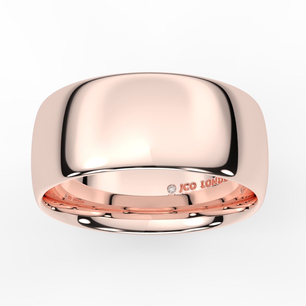 Court Plain Wedding Band