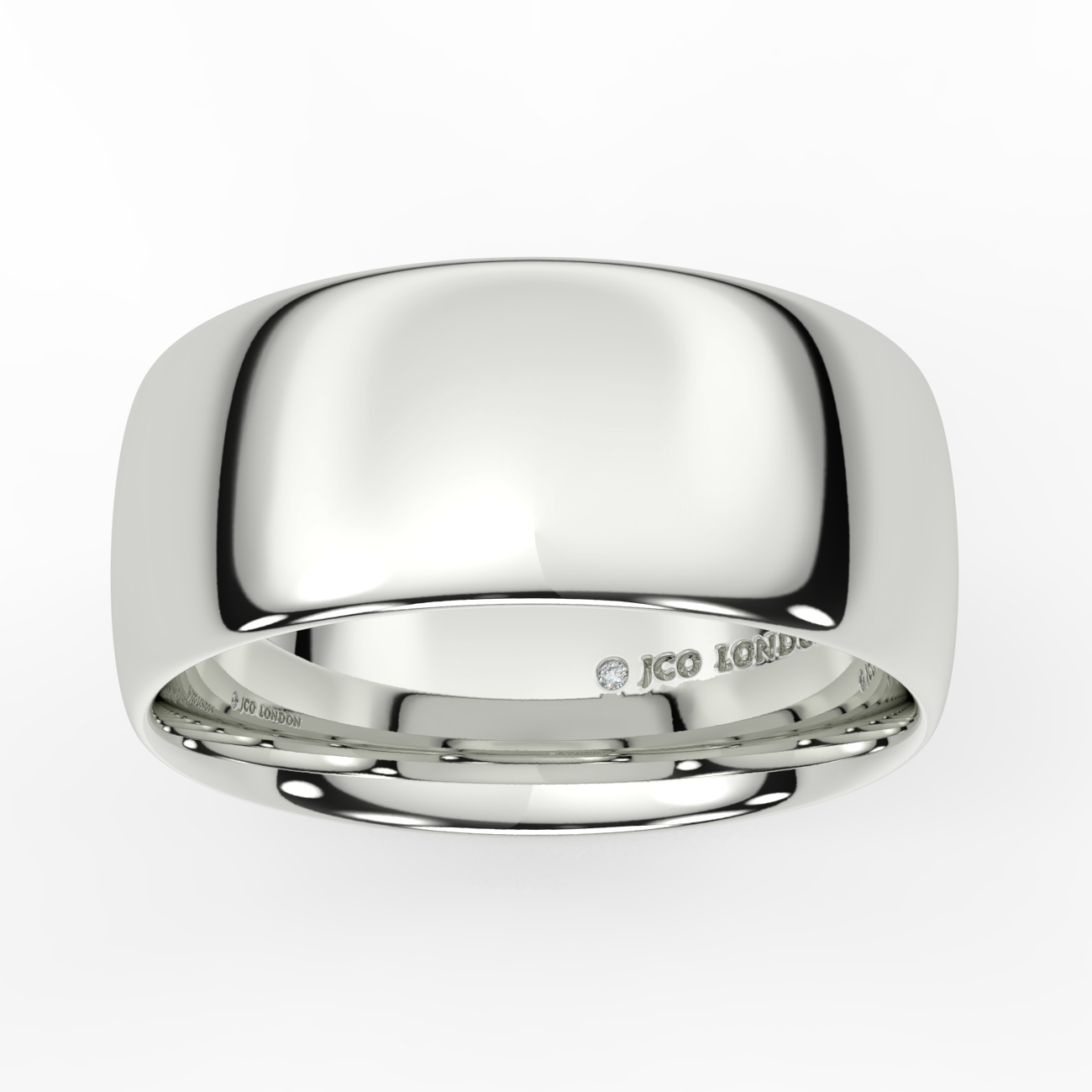 Court Plain Wedding Band