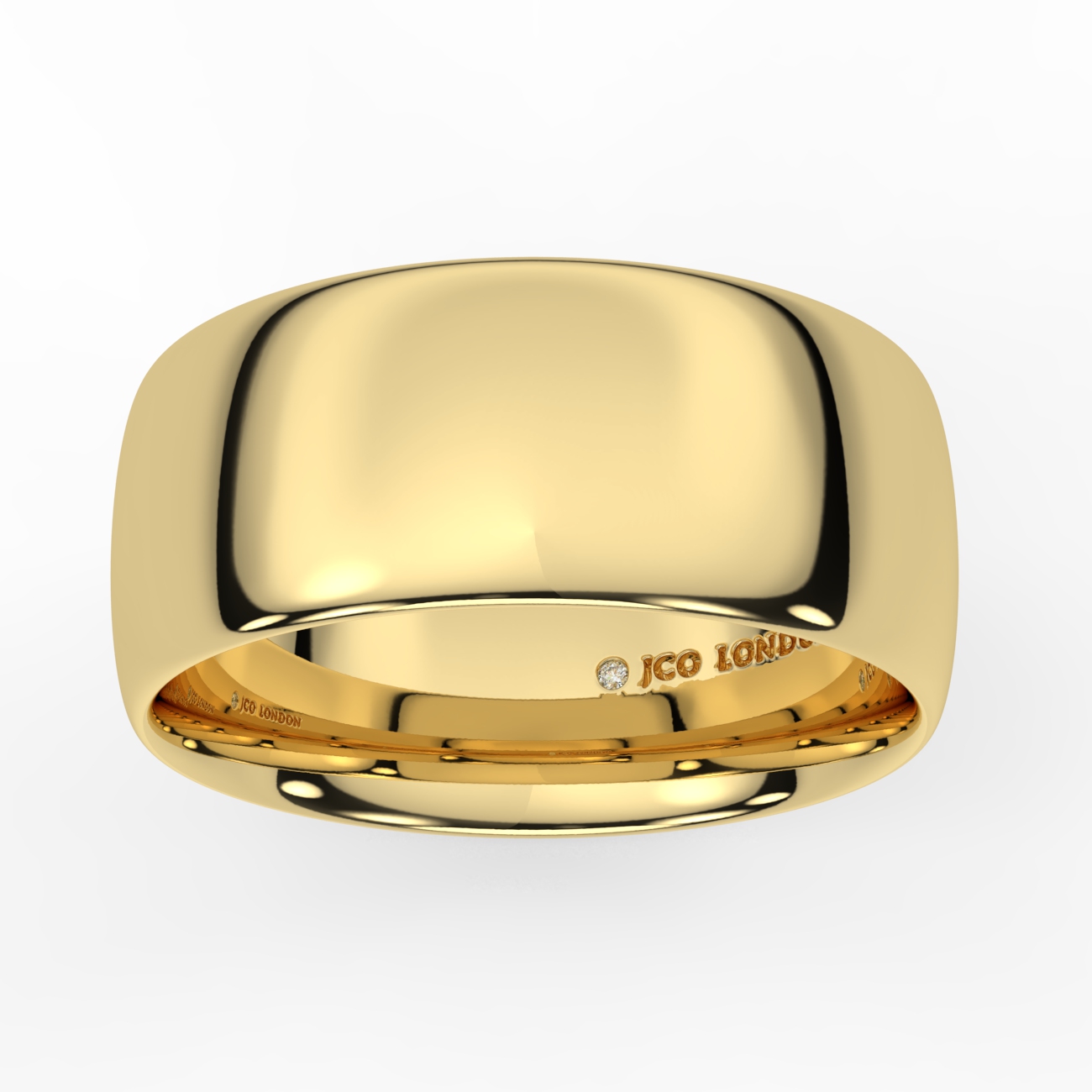 Court Plain Wedding Band