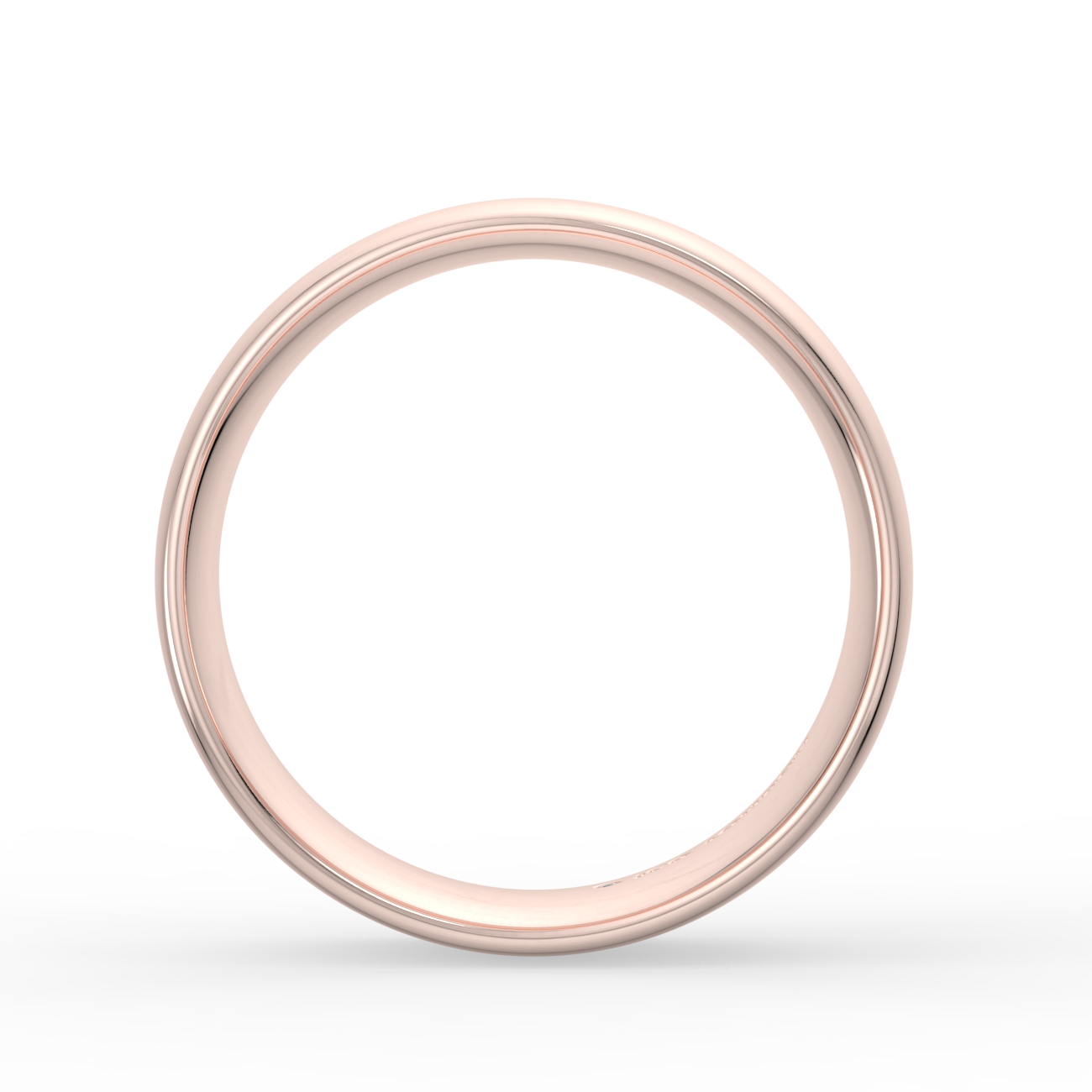 Court Plain Wedding Band