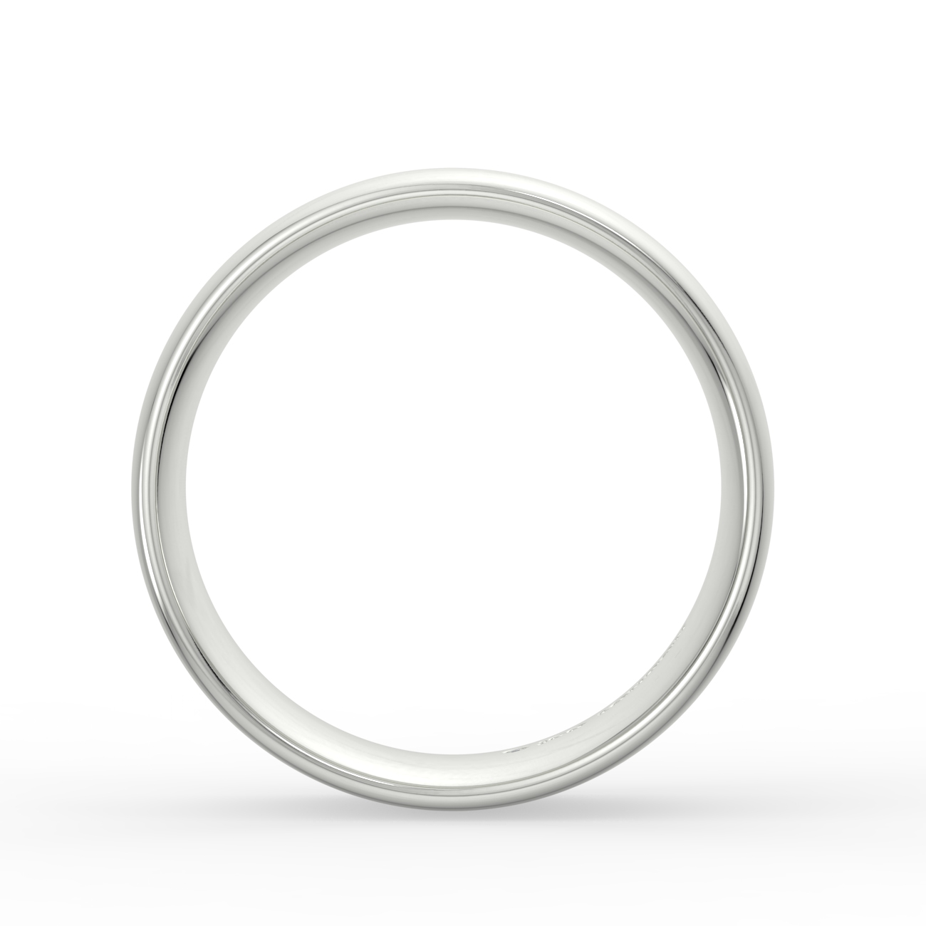 Court Plain Wedding Band