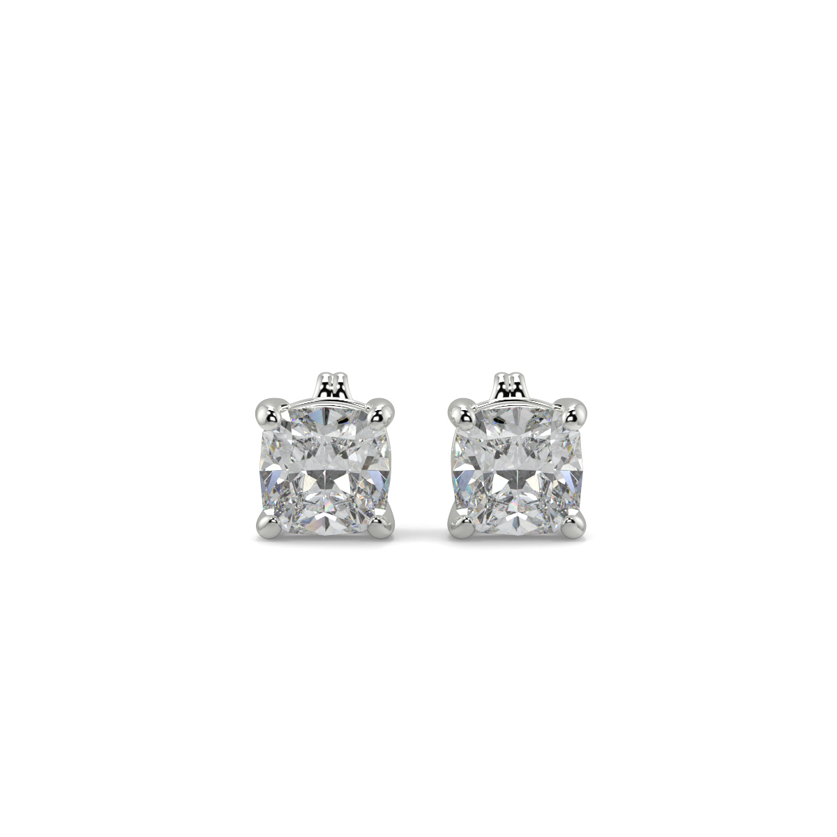 Solitaire Diamond Earrings