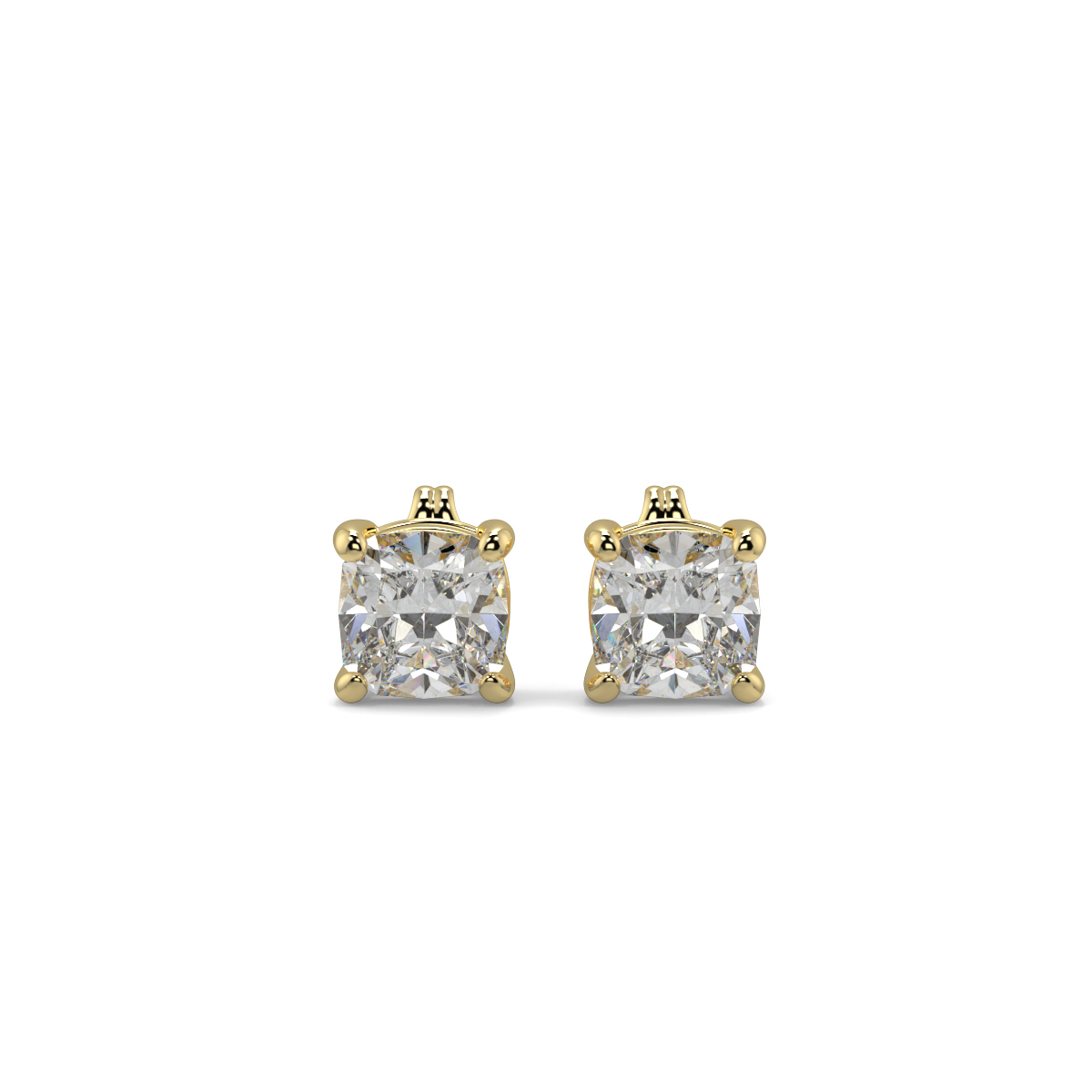 Solitaire Diamond Earrings