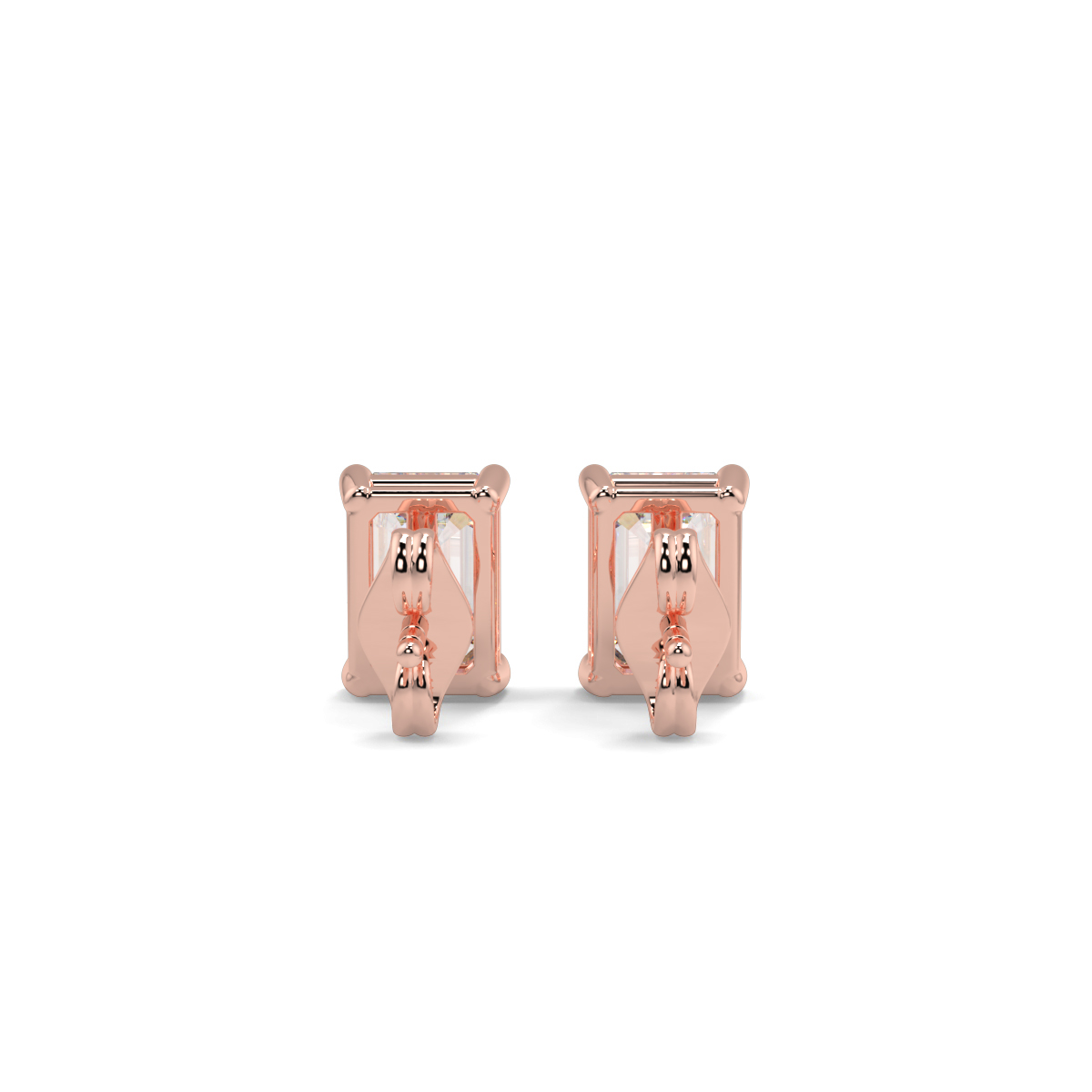 Solitaire Diamond Earrings