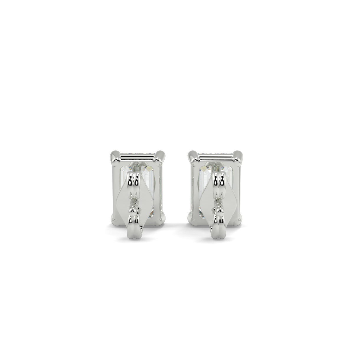 Solitaire Diamond Earrings