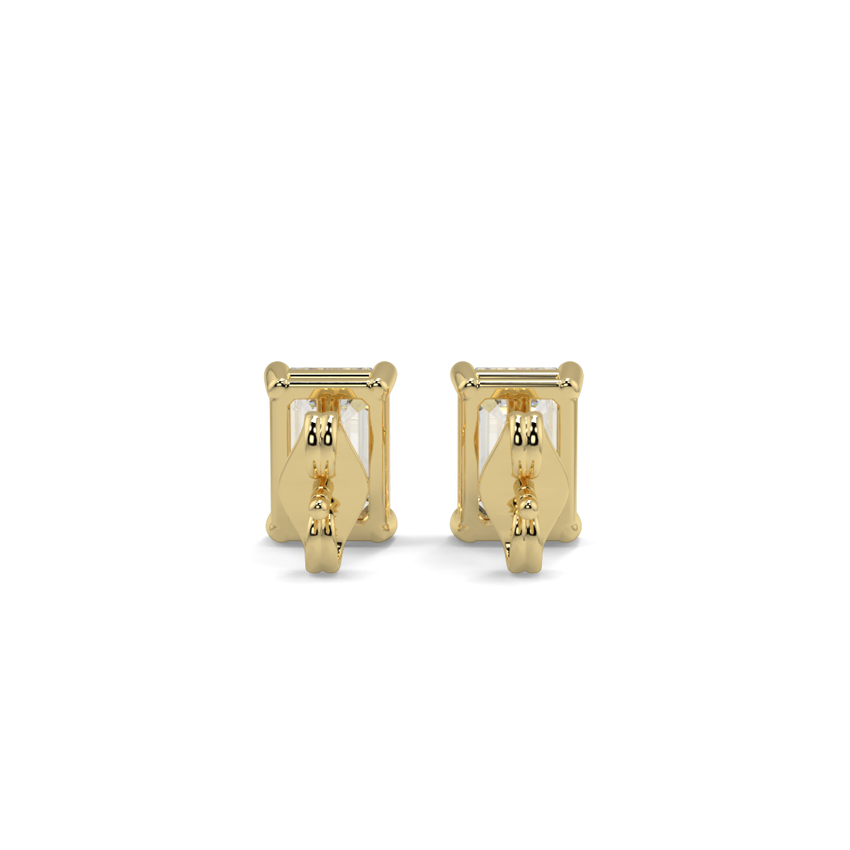 Solitaire Diamond Earrings